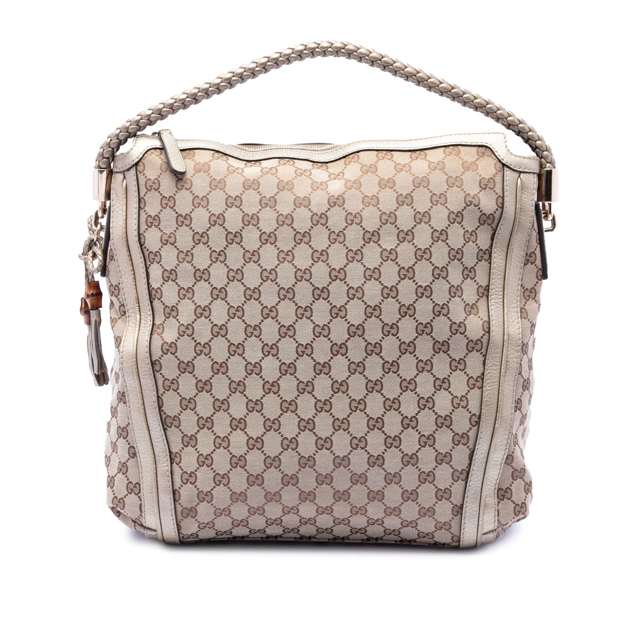 Gucci Large GG Canvas Bella Shoulder Bag Size ONE SIZE - 1 Thumbnail