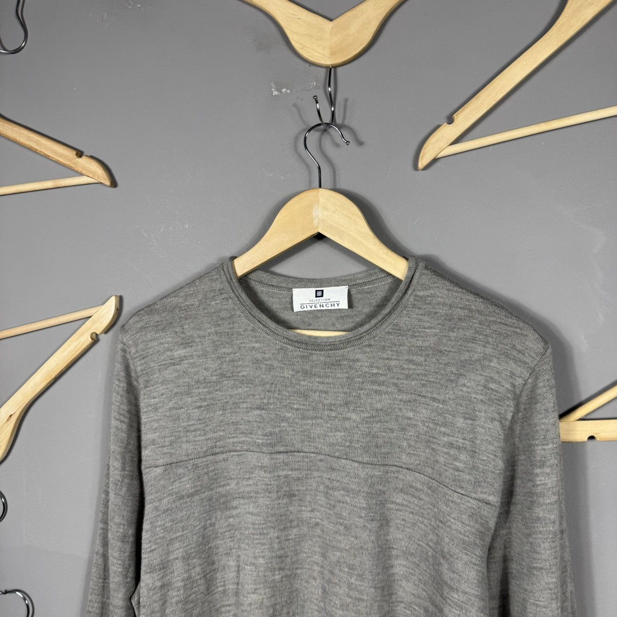 Vintage 80s Selection de Givenchy Vintage Archive Sweater Size US L / EU 52-54 / 3 - 3 Thumbnail
