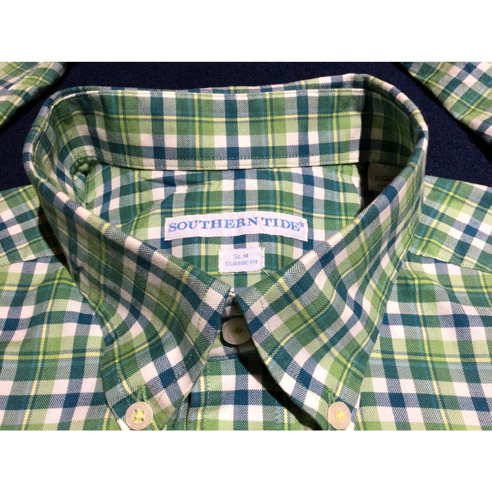 Southern Tide Southern Tide Plaid Button Down Collar Shirt Men's Medium Multicolor Size US M / EU 48-50 / 2 - 4 Thumbnail