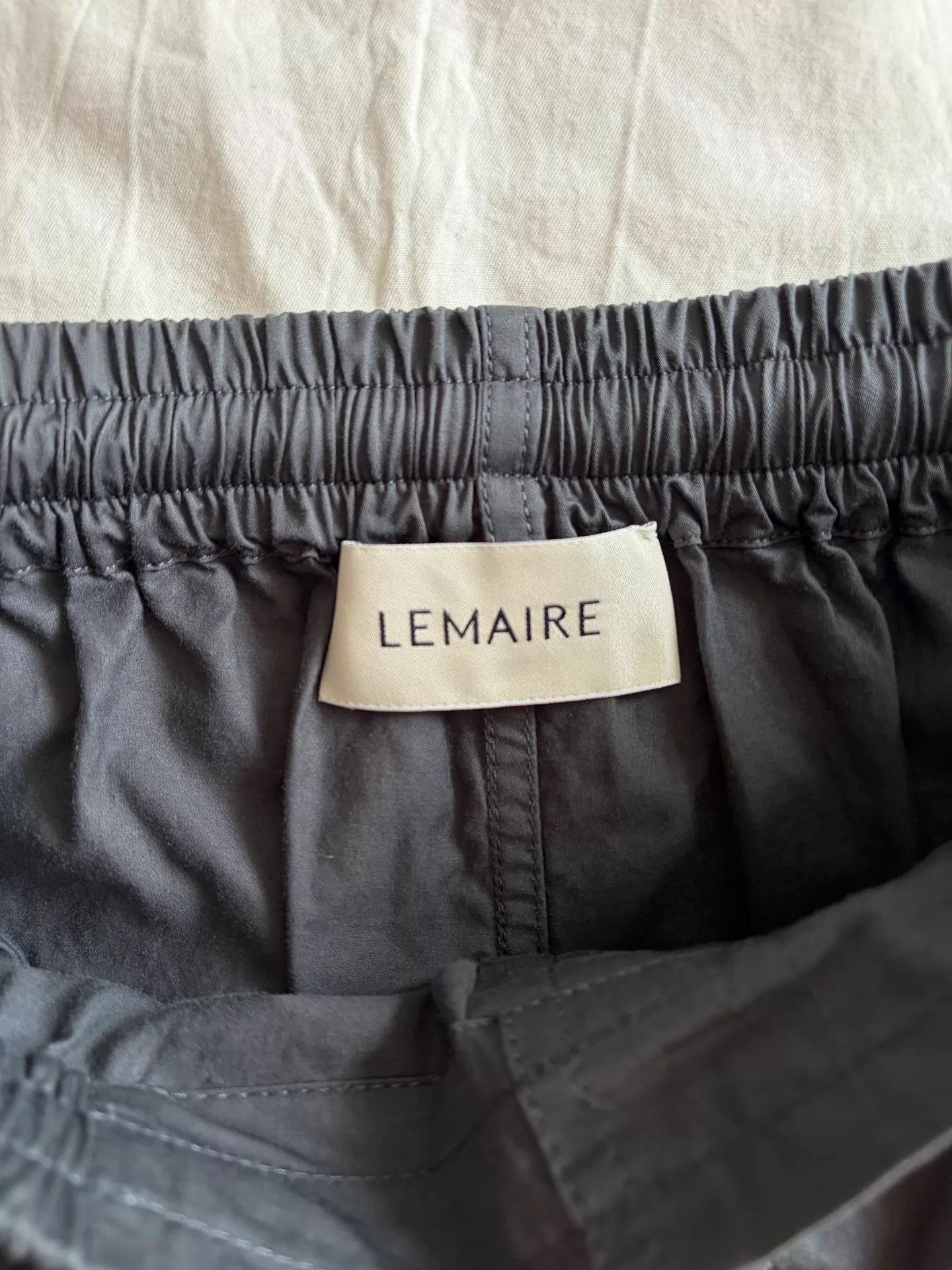 Lemaire LEMAIRE 25AW Cotton Drawstring Casual Pants K33 Size US 31 - 3 Thumbnail