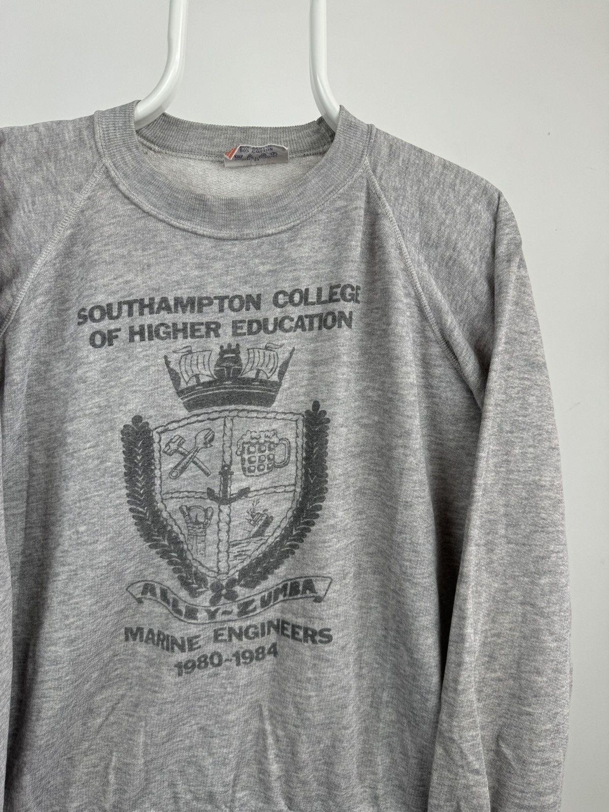 Vintage Vintage Southampton College Of Higher Education Sweatshirt Size US L / EU 52-54 / 3 - 2 Thumbnail