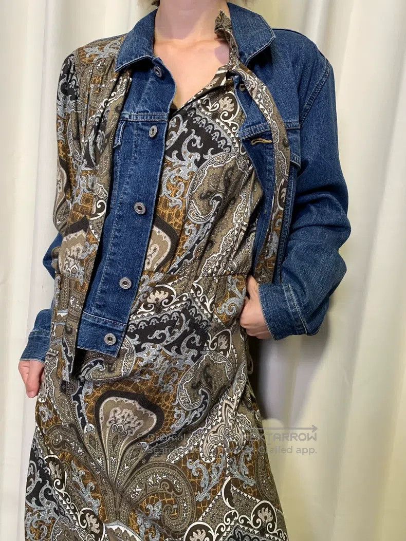 Junya Watanabe Junya Watanabe Cashew flower deconstructed denim jacket Size XS / US 0-2 / IT 36-38 - 5 Thumbnail