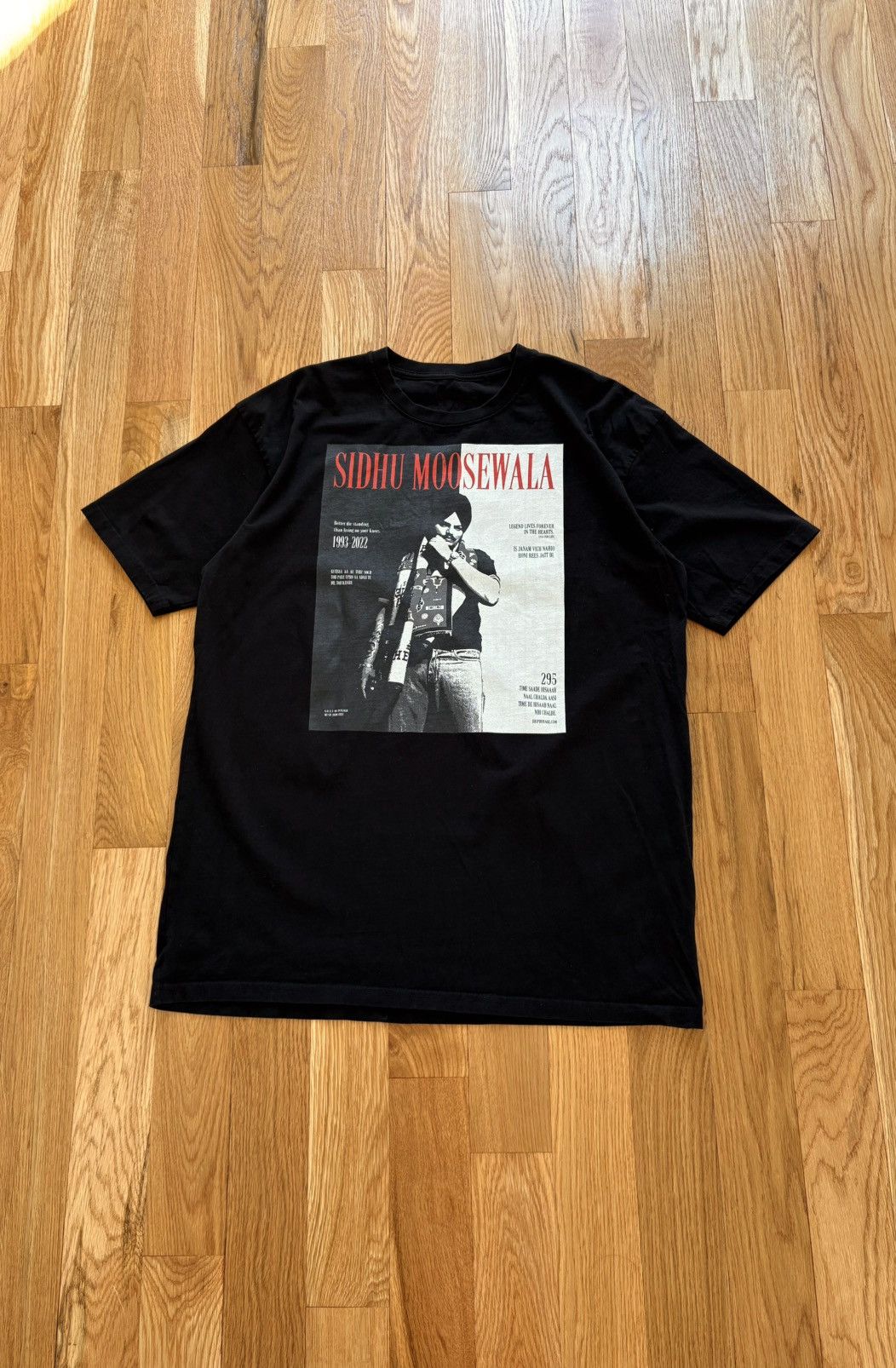 Other Drip by Rage Sidhu Moosewala 295 x Scarface Album Tee Large Size US L / EU 52-54 / 3 - 1 Thumbnail