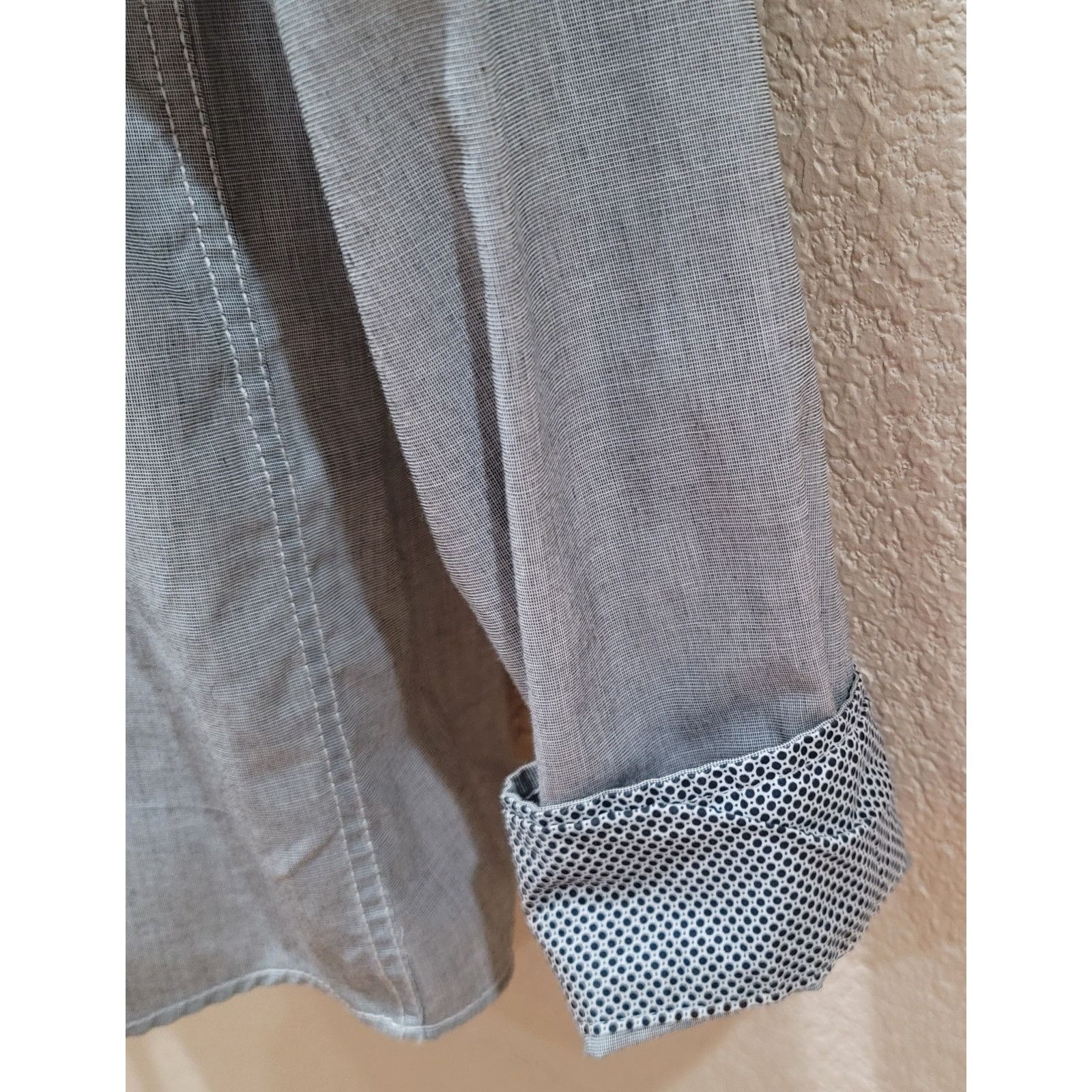 Other Michael Brandon Gray Button Up Men's Shirt Medium Size US M / EU 48-50 / 2 - 5 Thumbnail