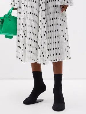Balenciaga o1y0625 Sock Ankle Boots in Black Size US 10 / IT 40 - 5 Thumbnail