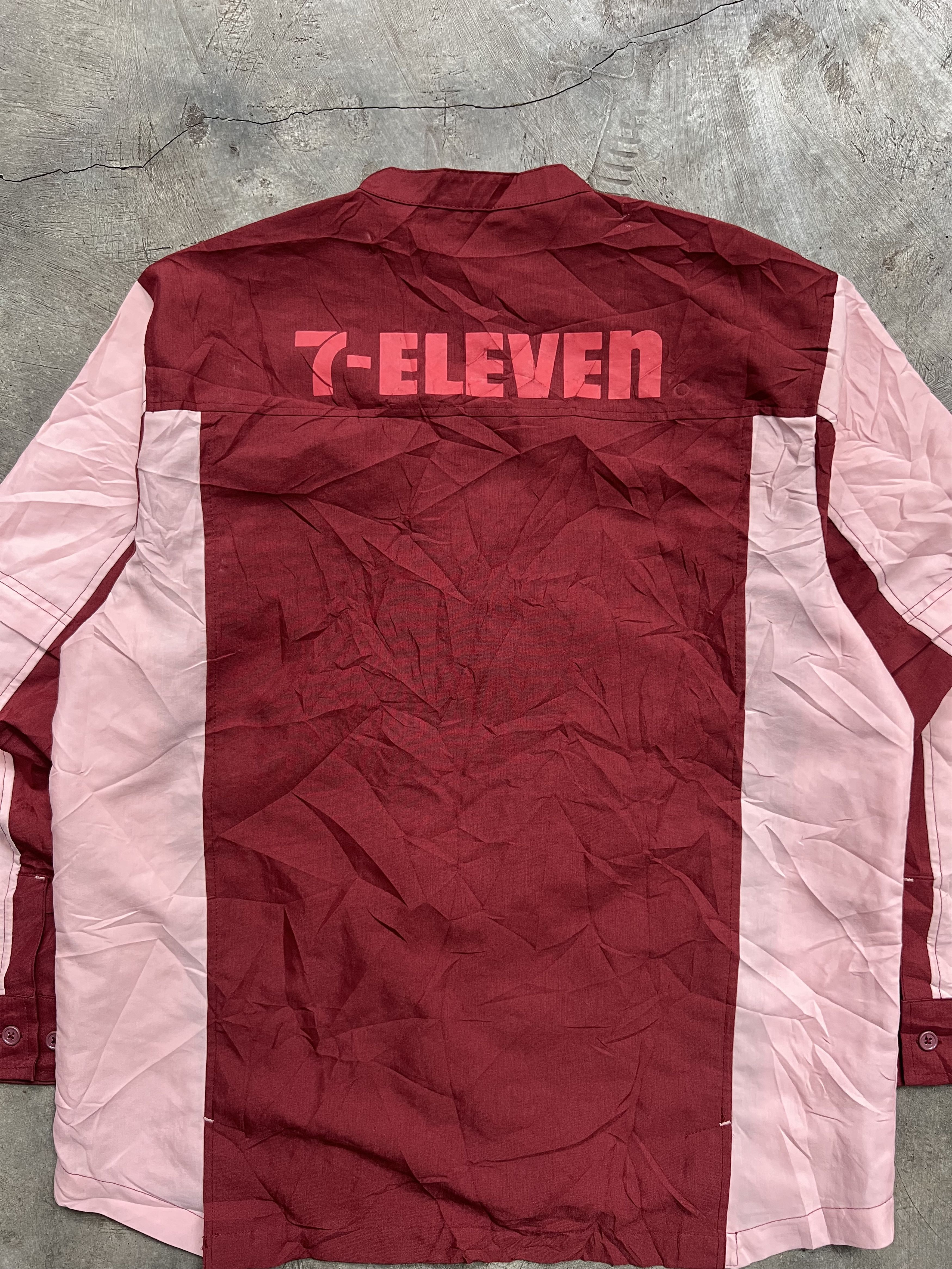 Japanese Brand vintage 7-eleven workshirt Size US XL / EU 56 / 4 - 10 Thumbnail