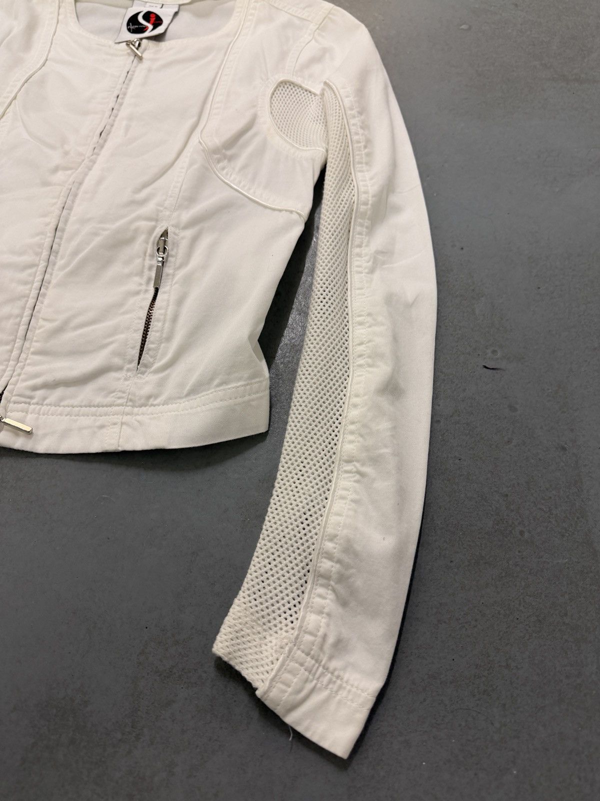 plein sud Plein Sud Jeans White Utility Set (Jacket + Pants) Size S / US 4 / IT 40 - 5 Thumbnail