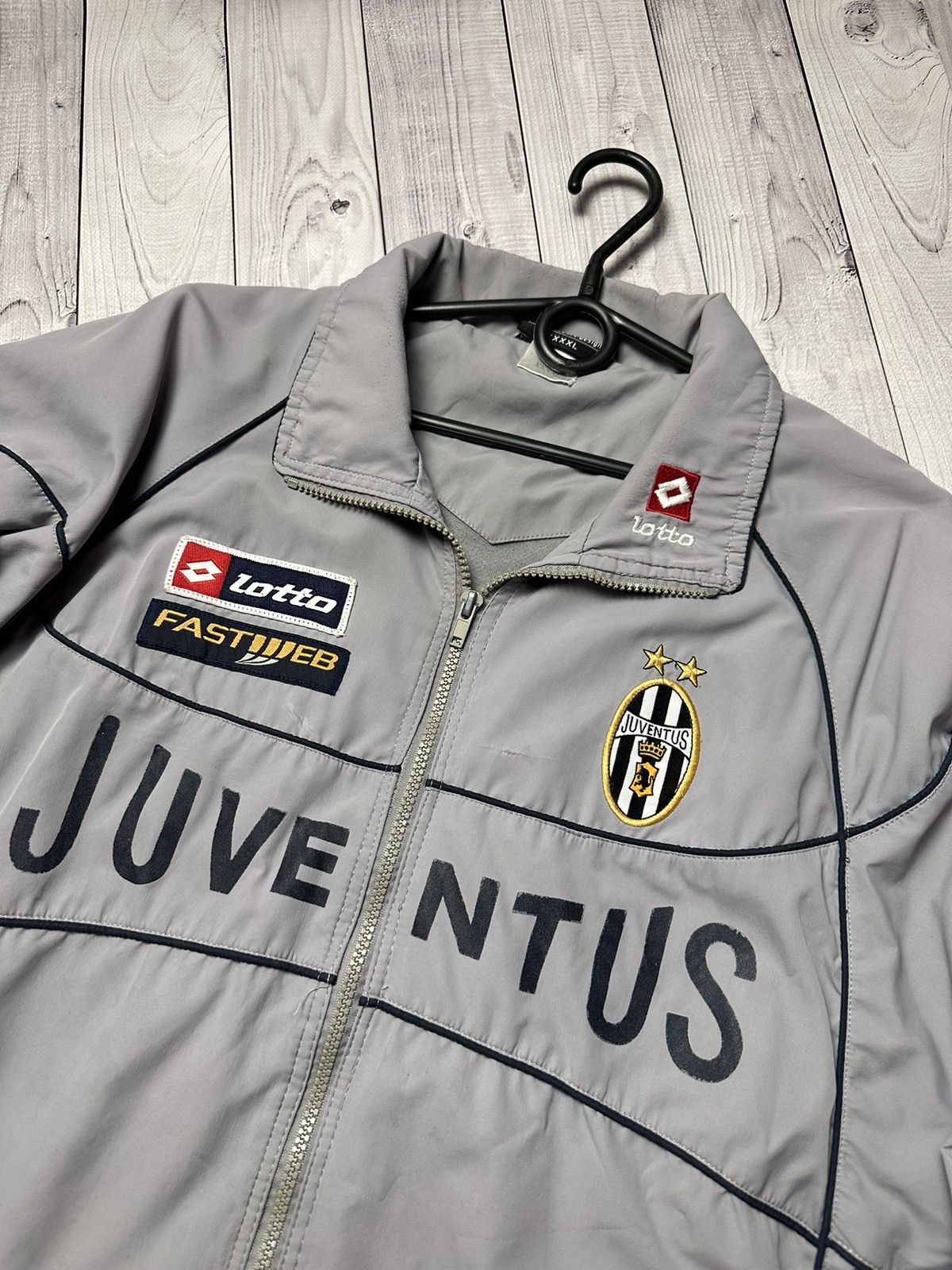Lotto Sport × Vintage Vintage lotto Juventus soccer track jacket size XXL Size US XXL / EU 58 / 5 - 5 Thumbnail