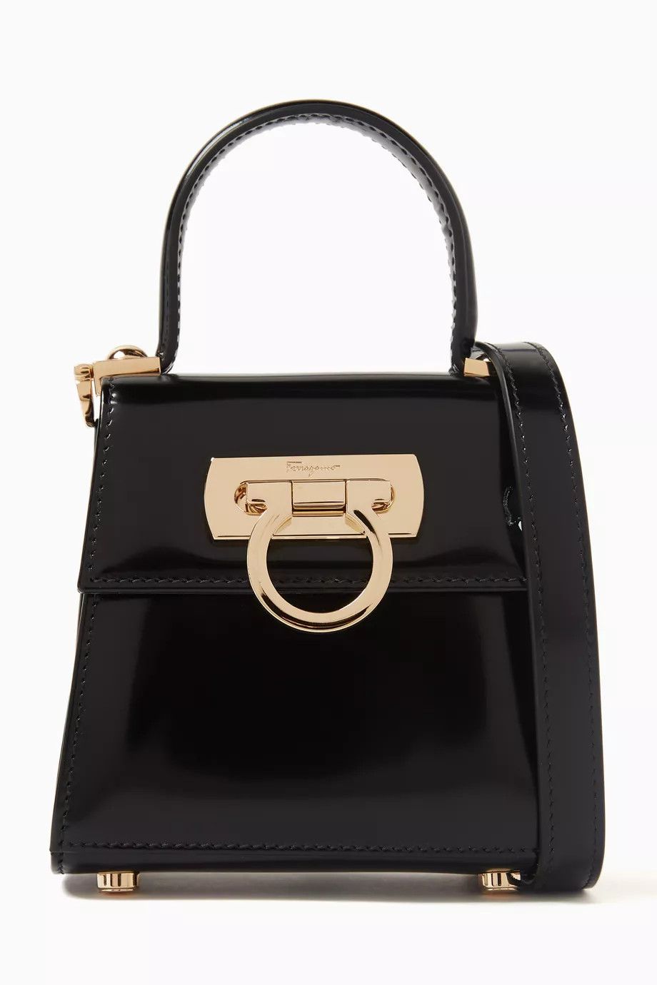 Salvatore Ferragamo o1s1rm0526 Size : OS / Shoulder Bag in Black Size ONE SIZE - 1 Thumbnail