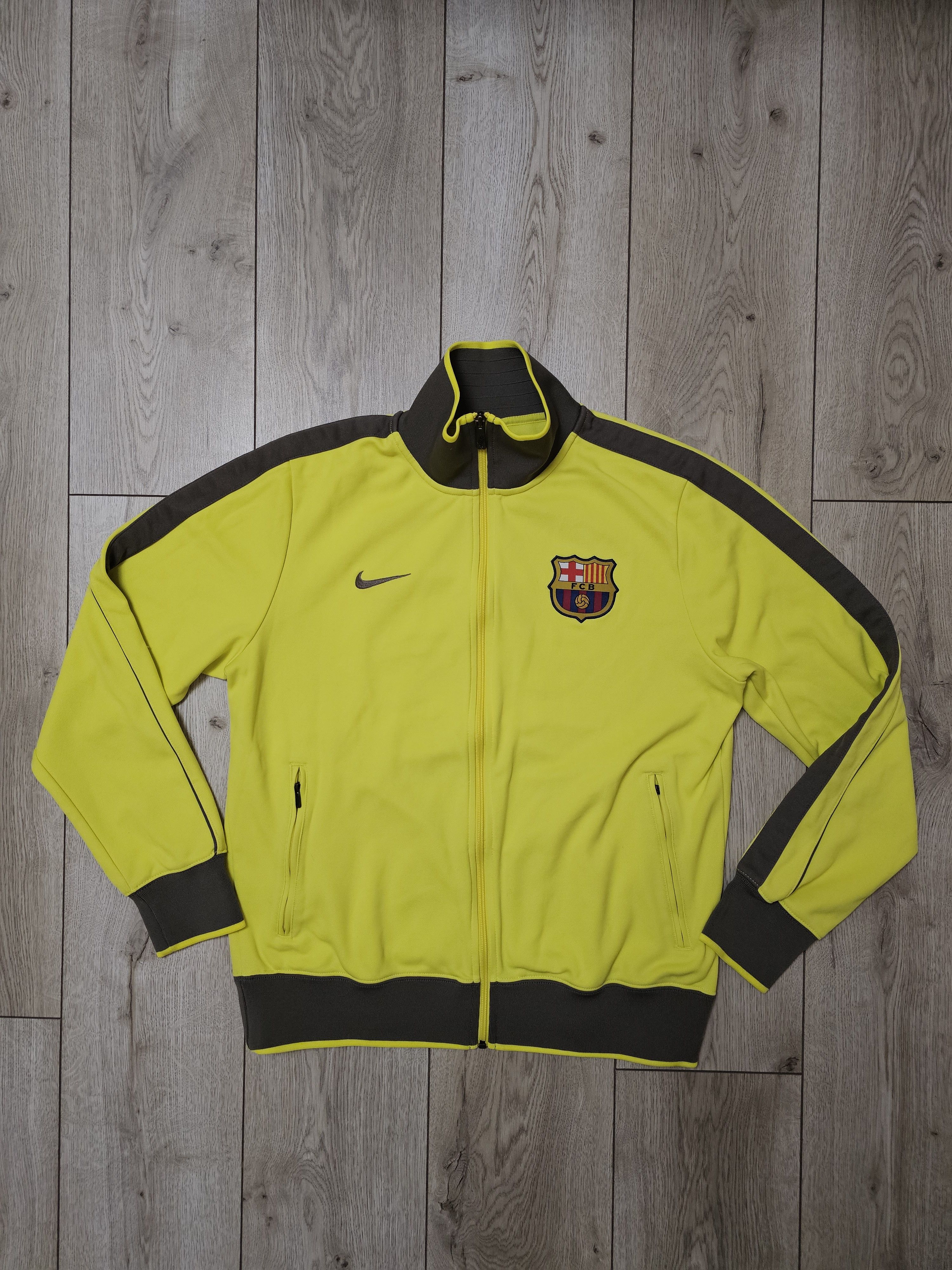 Nike BARCELONA TRAINING FOOTBALL JACKET SOCCER TRAINING JACKET Size US L / EU 52-54 / 3 - 1 Thumbnail