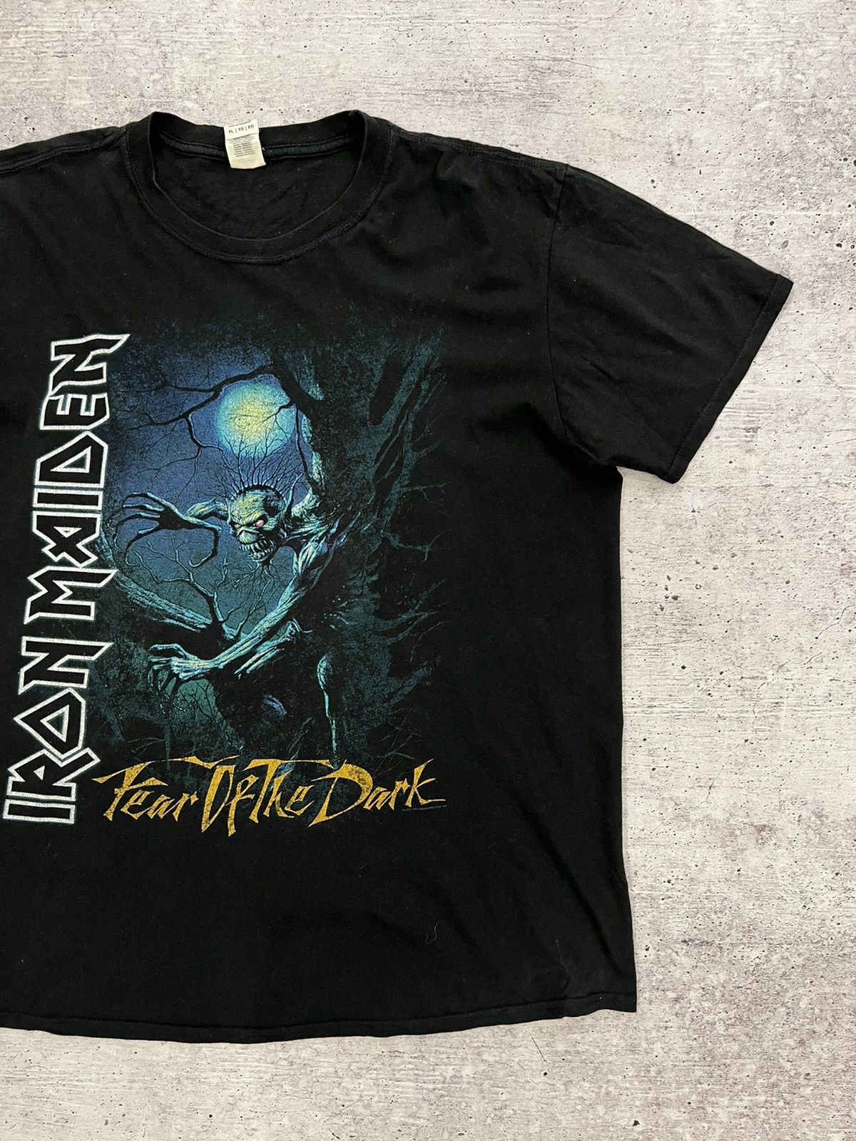 Iron Maiden × Vintage 🩸RARE🩸Vintage Iron Maiden Fear In The Dark 2011 T Shirt Size US XL / EU 56 / 4 - 3 Thumbnail