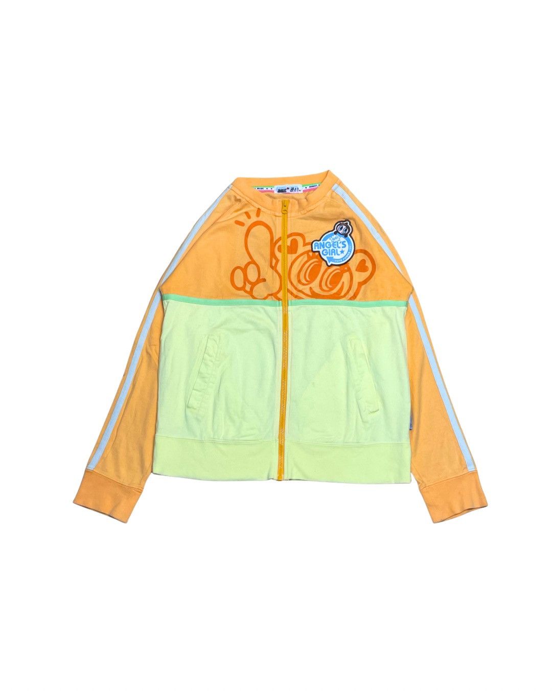 Angel Blue Angel Blue Japan Big Graphic Two-Tone Track Jacket Neon Size XS / US 0-2 / IT 36-38 - 1 Thumbnail