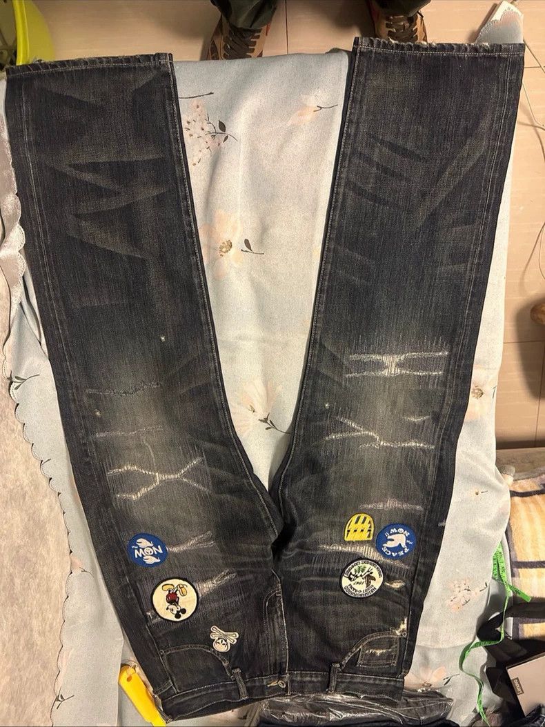 Neighborhood NBHD 09 Disney Mickey Denim Jeans Size US 28 / EU 44 - 1 Thumbnail