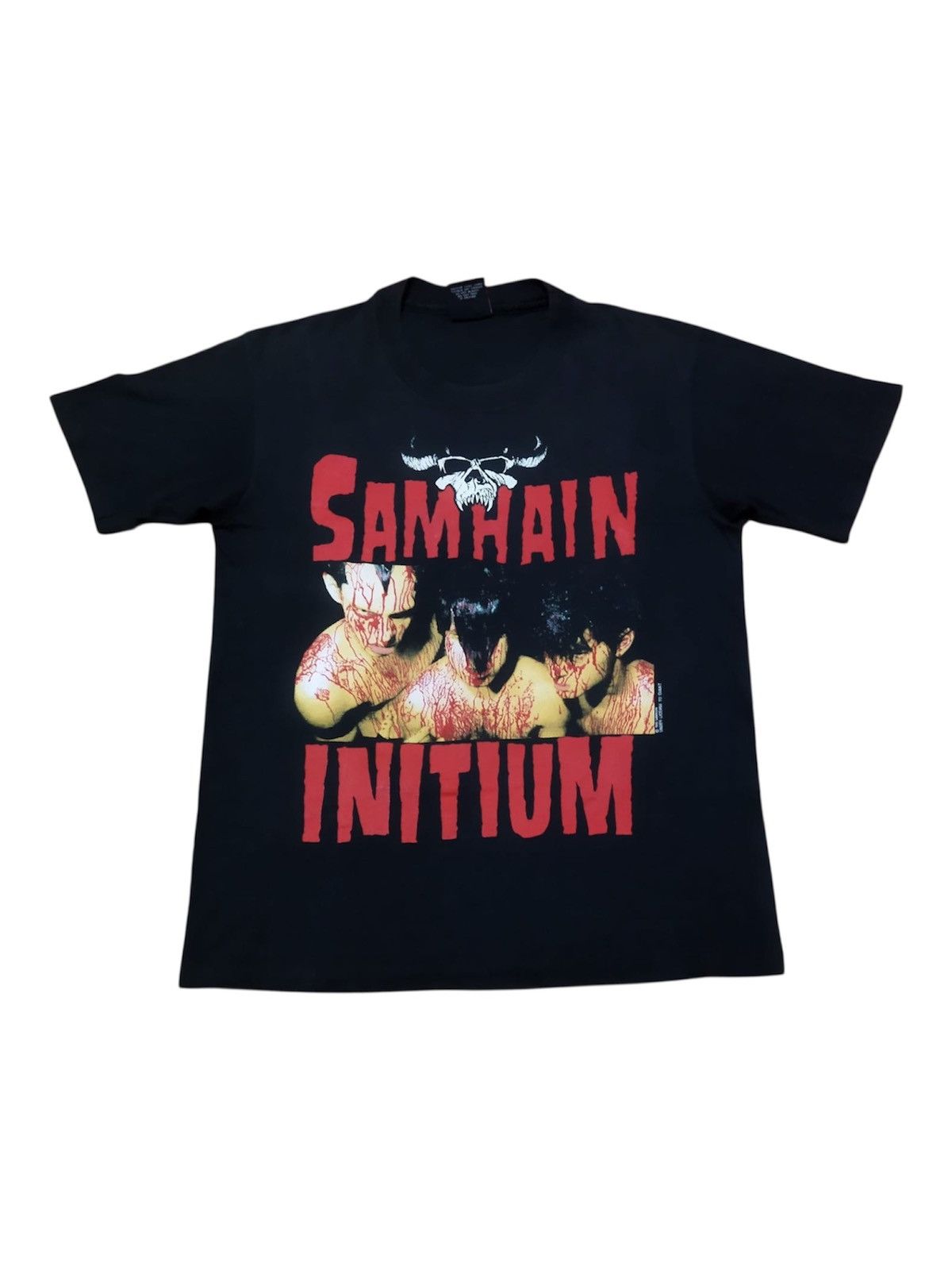 Band Tees × Vintage Vintage 1990 Samhain Initium Tee Size US M / EU 48-50 / 2 - 1 Thumbnail
