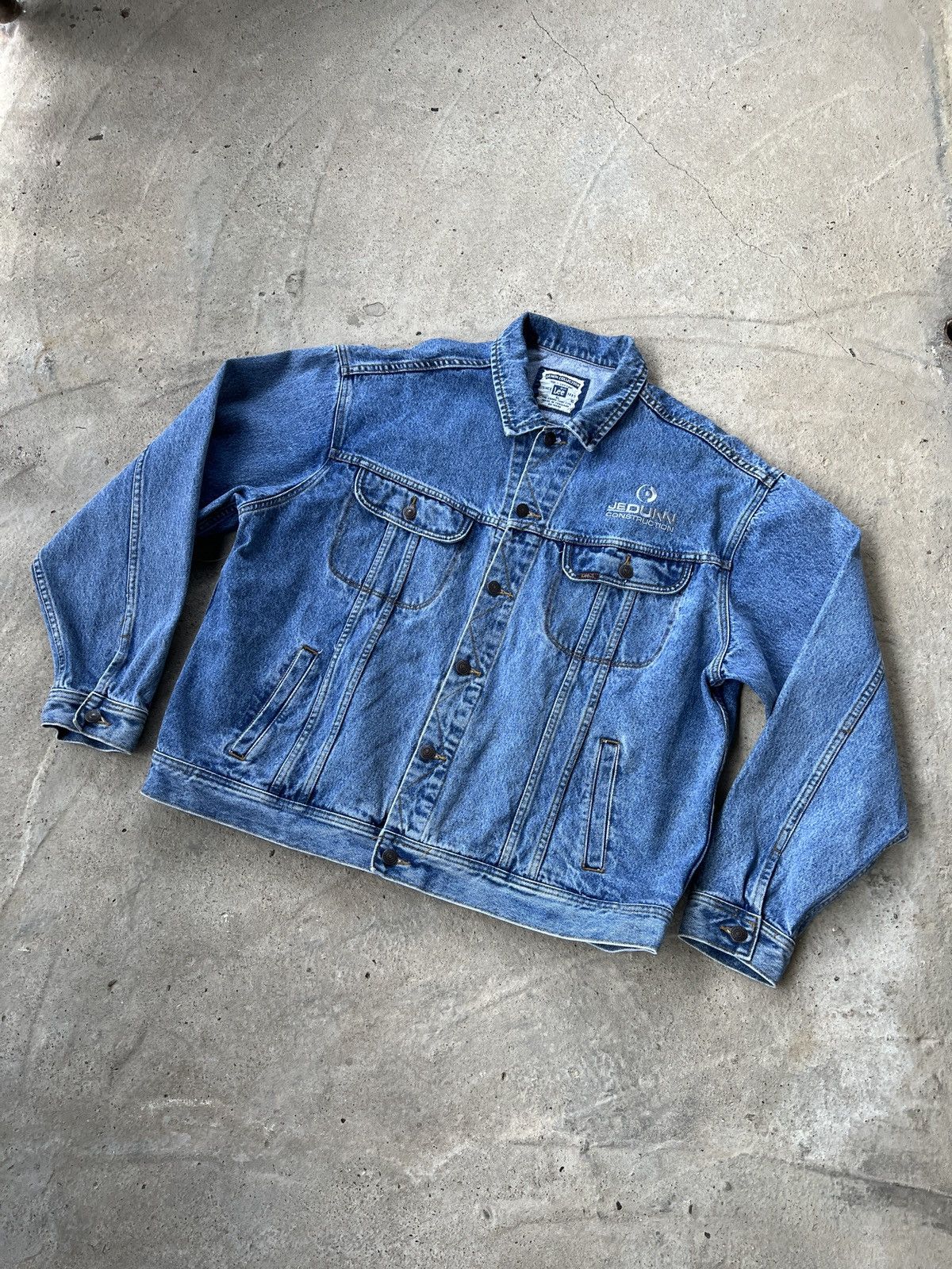 Lee Lee Vintage Denim Jacket Size US XL / EU 56 / 4 - 1 Thumbnail