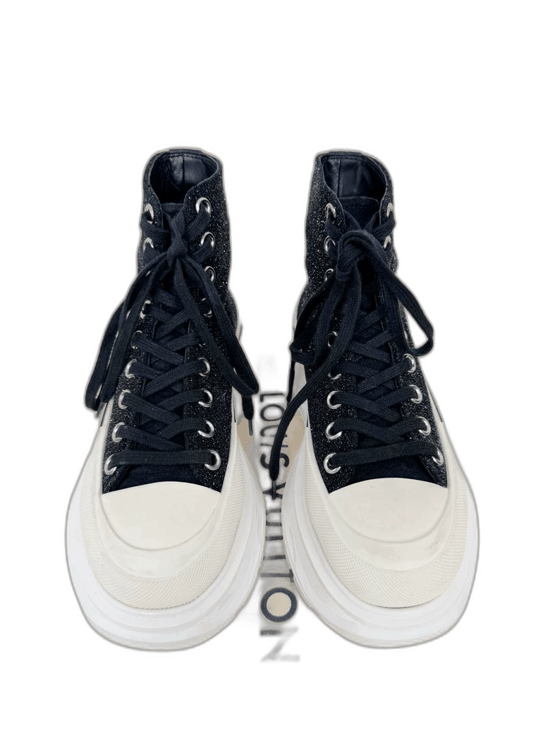 Alexander McQueen Alexander McQueen High-Top Sneakers Size 35.5 Size US 5.5 / EU 38 - 1 Thumbnail