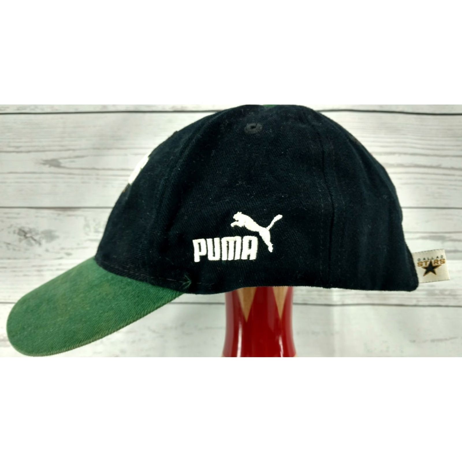 Puma PUMA BLACK GREEN TEXAS DALLAS STARS CAP ICE HOCKEY NHL ADJUSTABLE HAT Men One Size Black Baseball Cap Stars 90s NHL-adj Size ONE SIZE - 5 Thumbnail