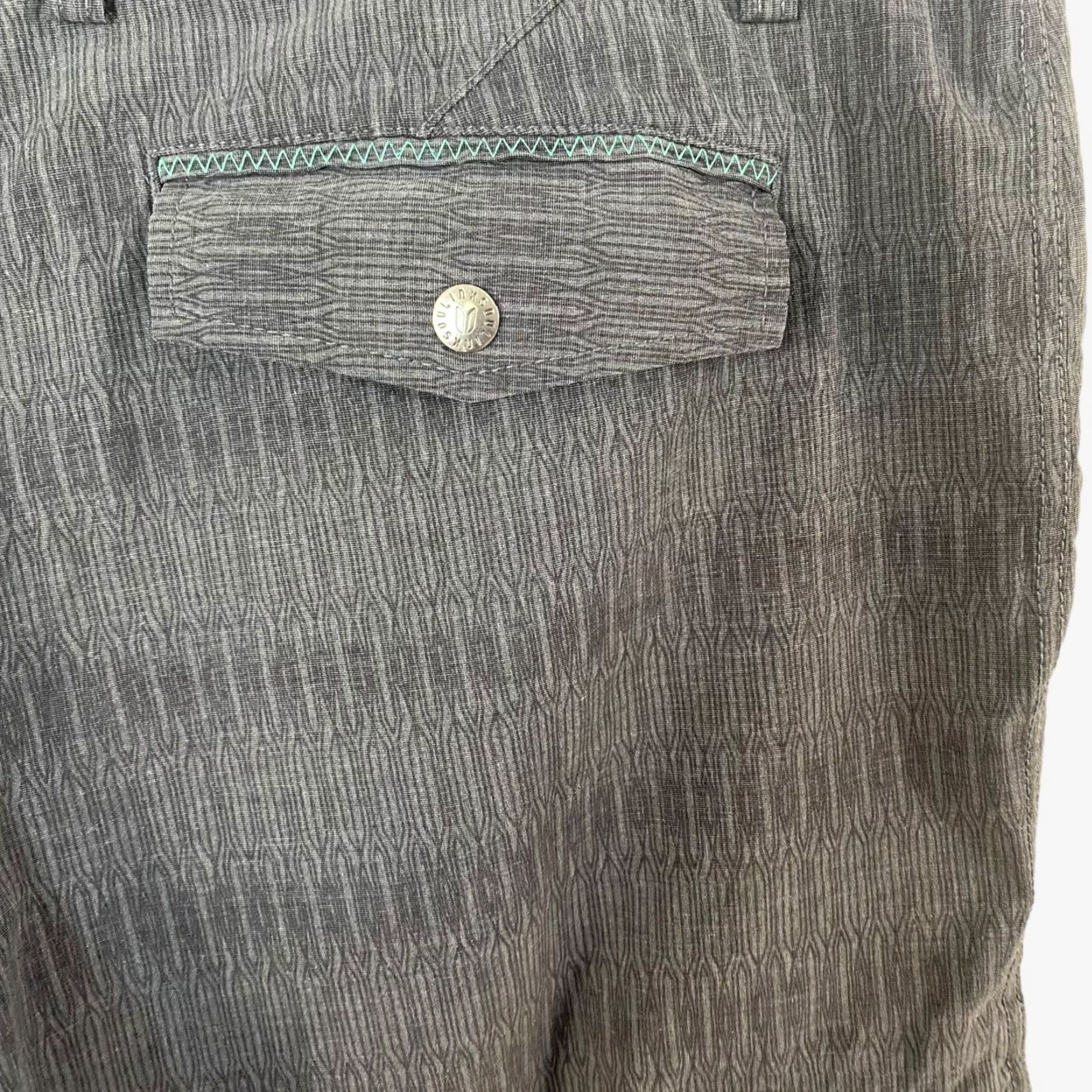 Vintage Linksoul Solid Boardwalker Hybrid Golf Shorts Mens 38 Gray Athletic Stretch Size US 38 / EU 54 - 7 Thumbnail