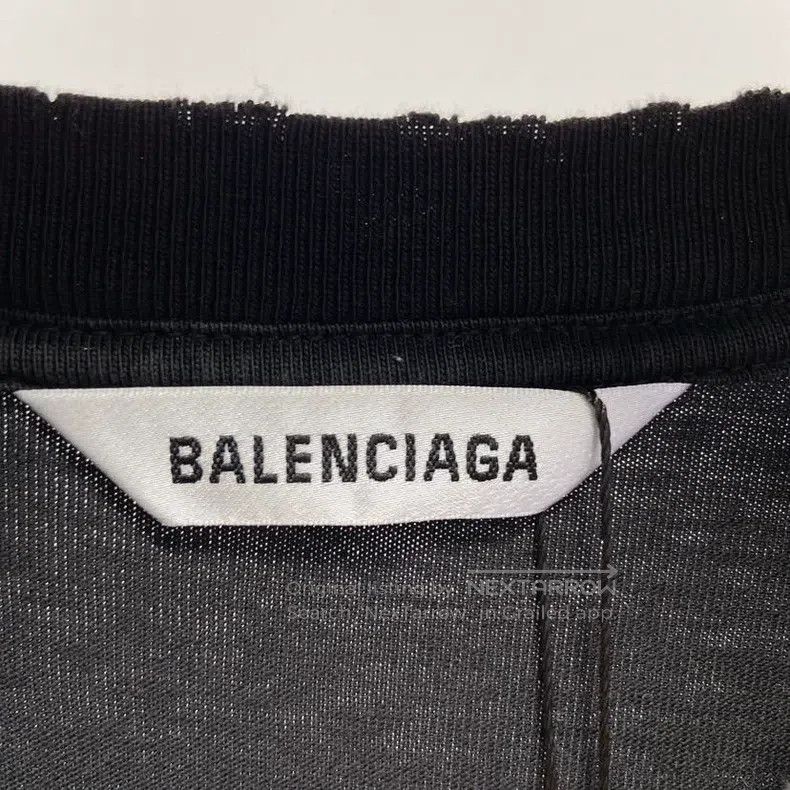 Balenciaga Balenciaga Black and Gray Top Size US XS / EU 42 / 0 - 7 Thumbnail