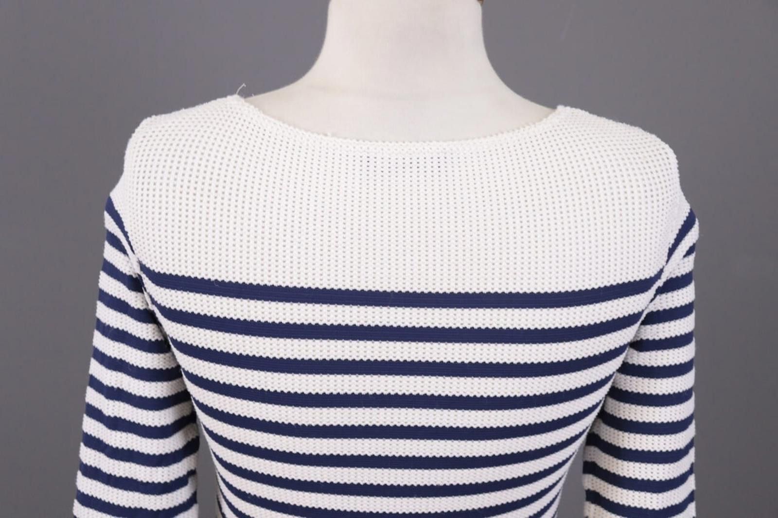 Saint James Saint James Multicolor Stripe Top Shirt Size USA 4 / XXS Size S / US 4 / IT 40 - 11 Thumbnail