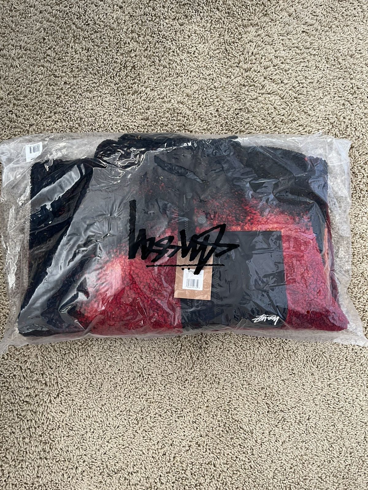 Stussy Stussy lava reversible sherpa fleece jacket Size US S / EU 44-46 / 1 - 10 Thumbnail
