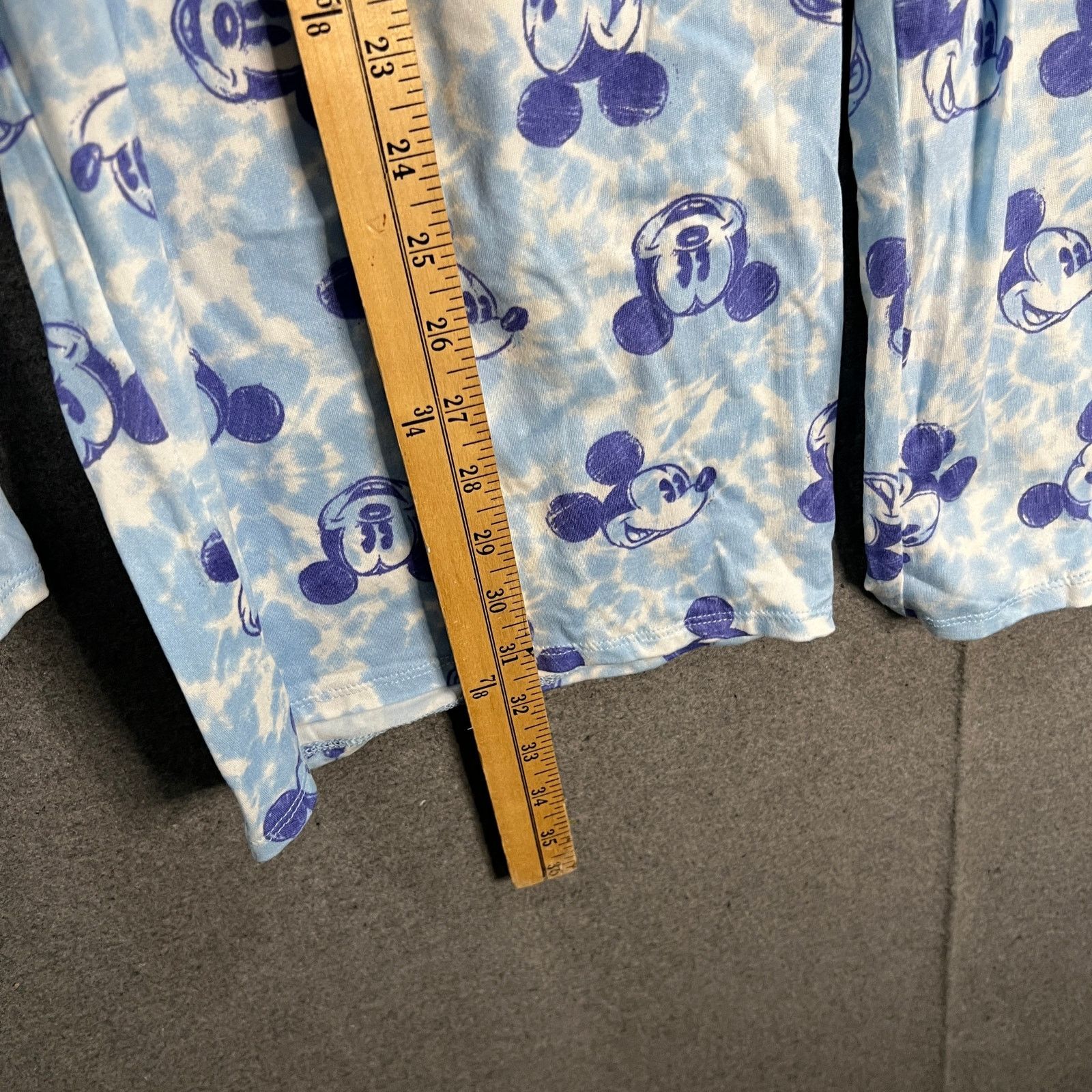 Other Disney & Friends Jersey Boxy Tee & Cropped Pants Pajama Mick Size XL / US 12-14 / IT 48-50 - 4 Thumbnail
