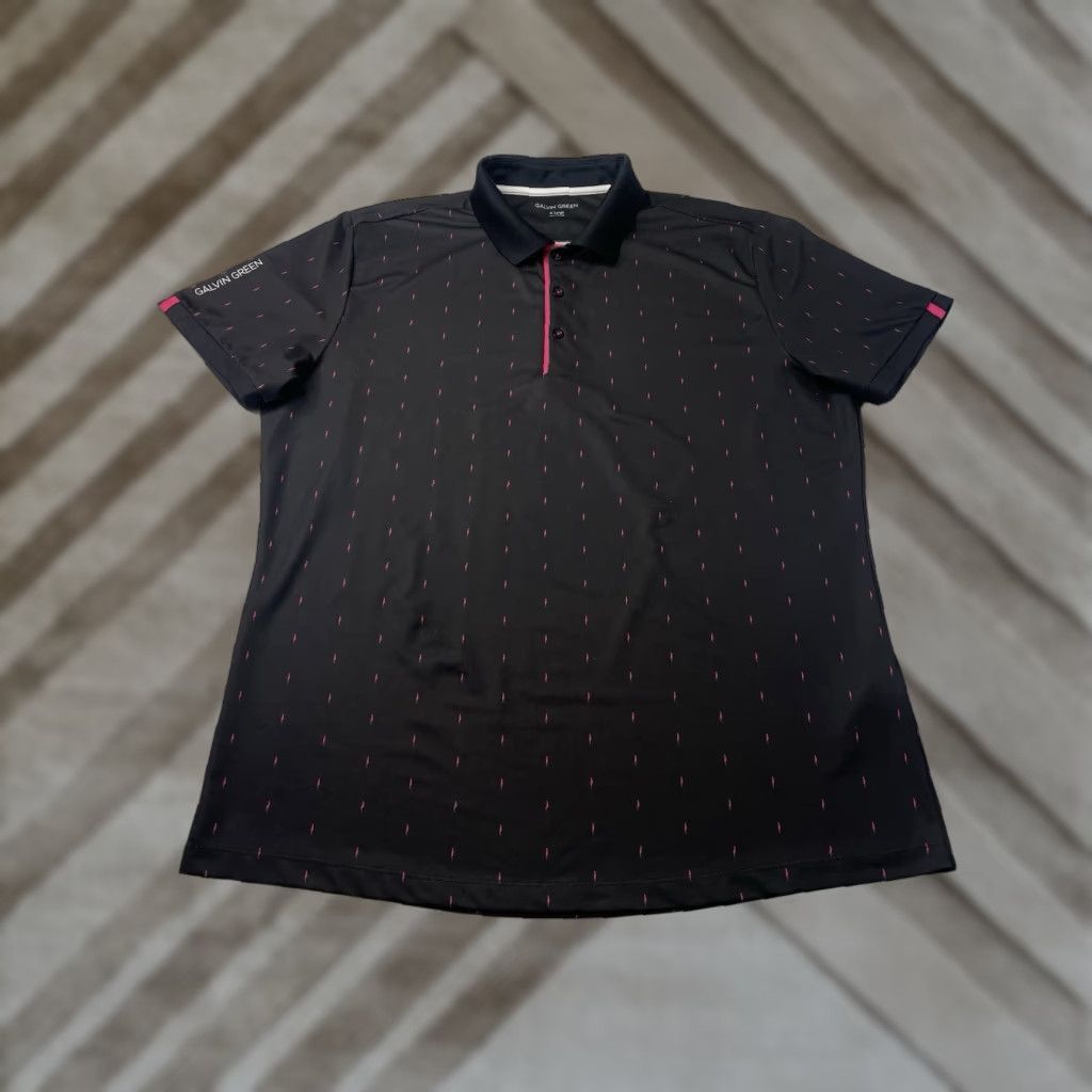 Galvin Green Galvin Green Polo Shirt Golf Ventil8+ UV Breathable 4-Season Black Mens XL Polo Shirt Size US XL / EU 56 / 4 - 1 Thumbnail