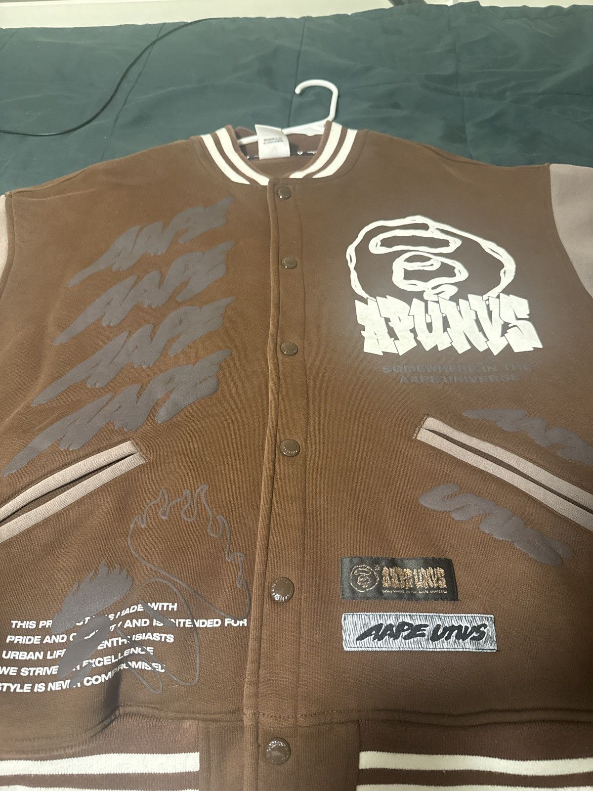 Aape Aape Varsity Jacket Size US L / EU 52-54 / 3 - 8 Thumbnail
