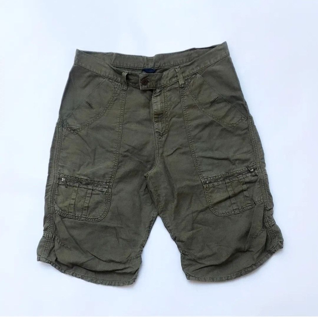 Kenzo × Vintage VTG KENZO HOMME SHORT PANTS Size US 34 / EU 50 - 1 Thumbnail