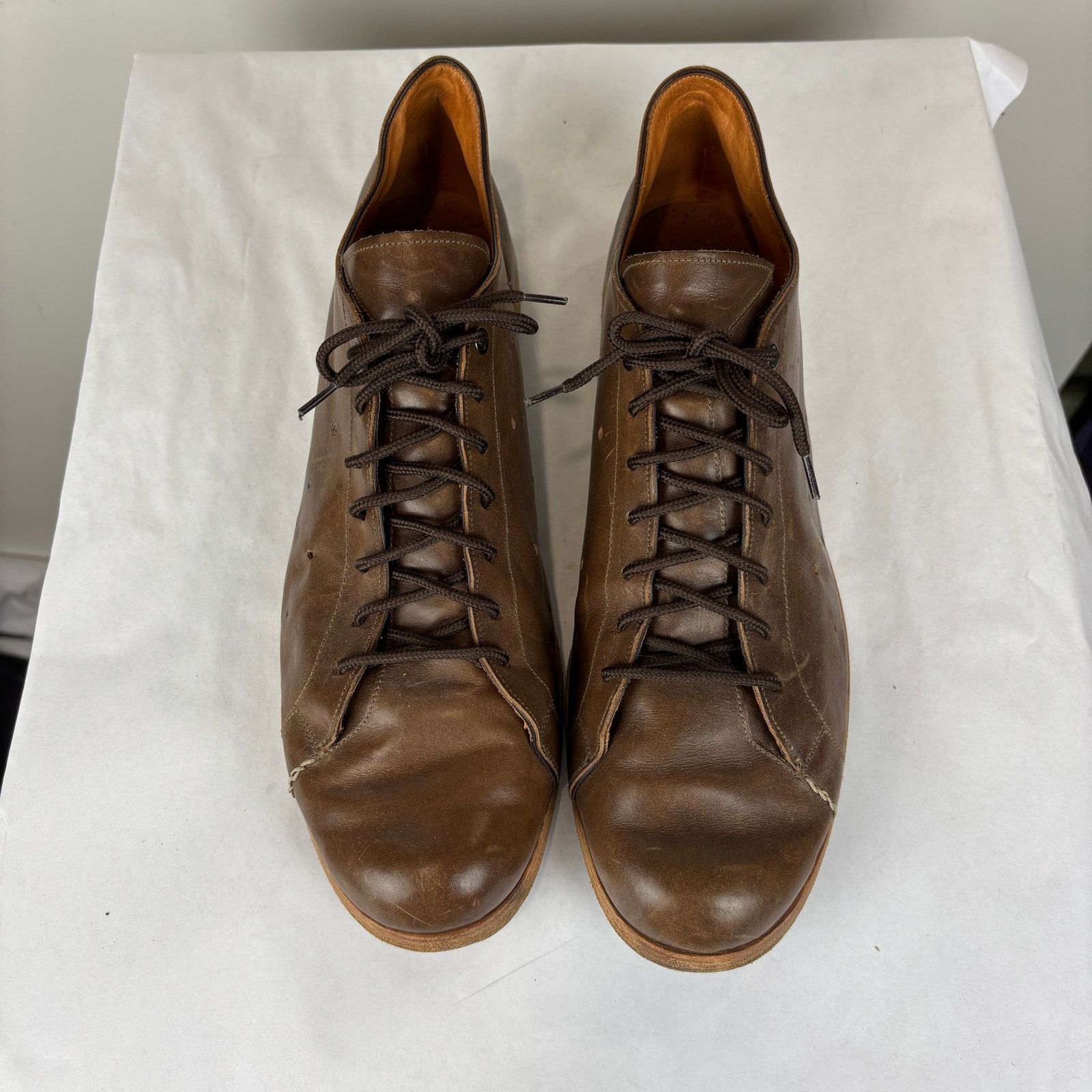 SAK by Ryusaku Hiruma SAK Ryusaku Hiruma Leather Derby One Piece Shoes Men's 45 Size US 12 / EU 45 - 6 Thumbnail