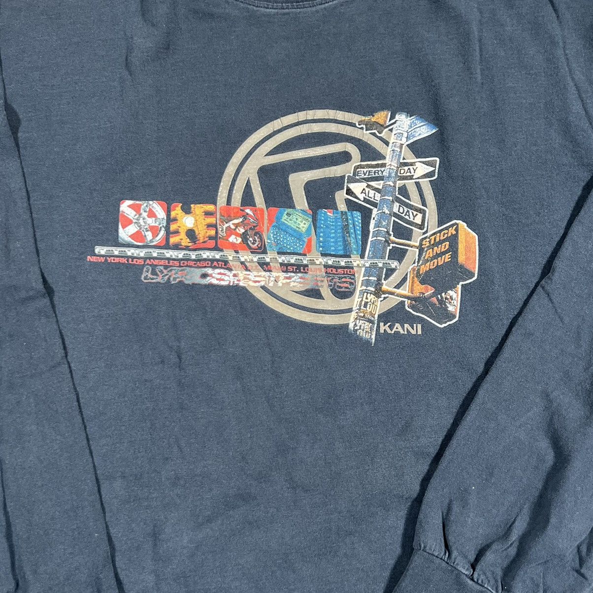 Vintage Vintage Y2k Icon By Kani Long Sleeve Tshirt Hiphop Skater Size US XXL / EU 58 / 5 - 2 Thumbnail