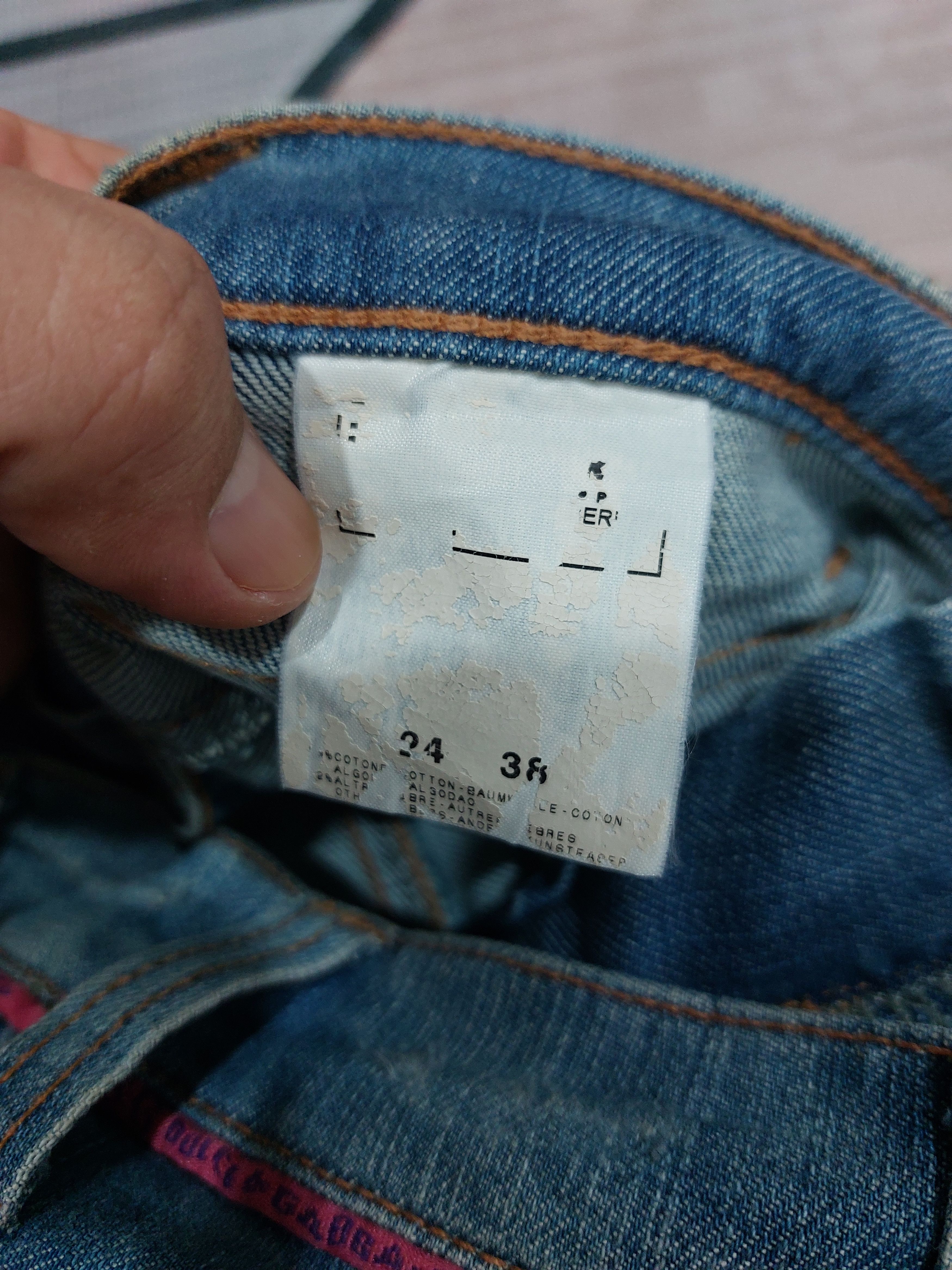 Dolce & Gabbana DOLCE & GABBANA FLARE Y2K JEANS Size 28" / US 6 / IT 42 - 13 Thumbnail