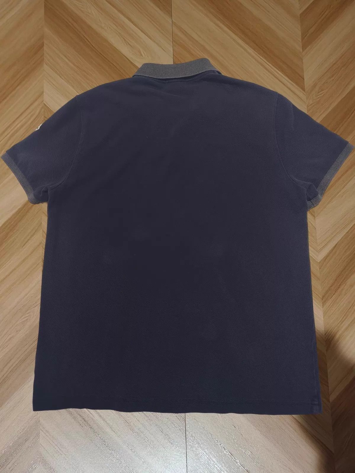 Moncler Moncler Navy Polo Short Sleeve L 99 New Size US L / EU 52-54 / 3 - 2 Thumbnail