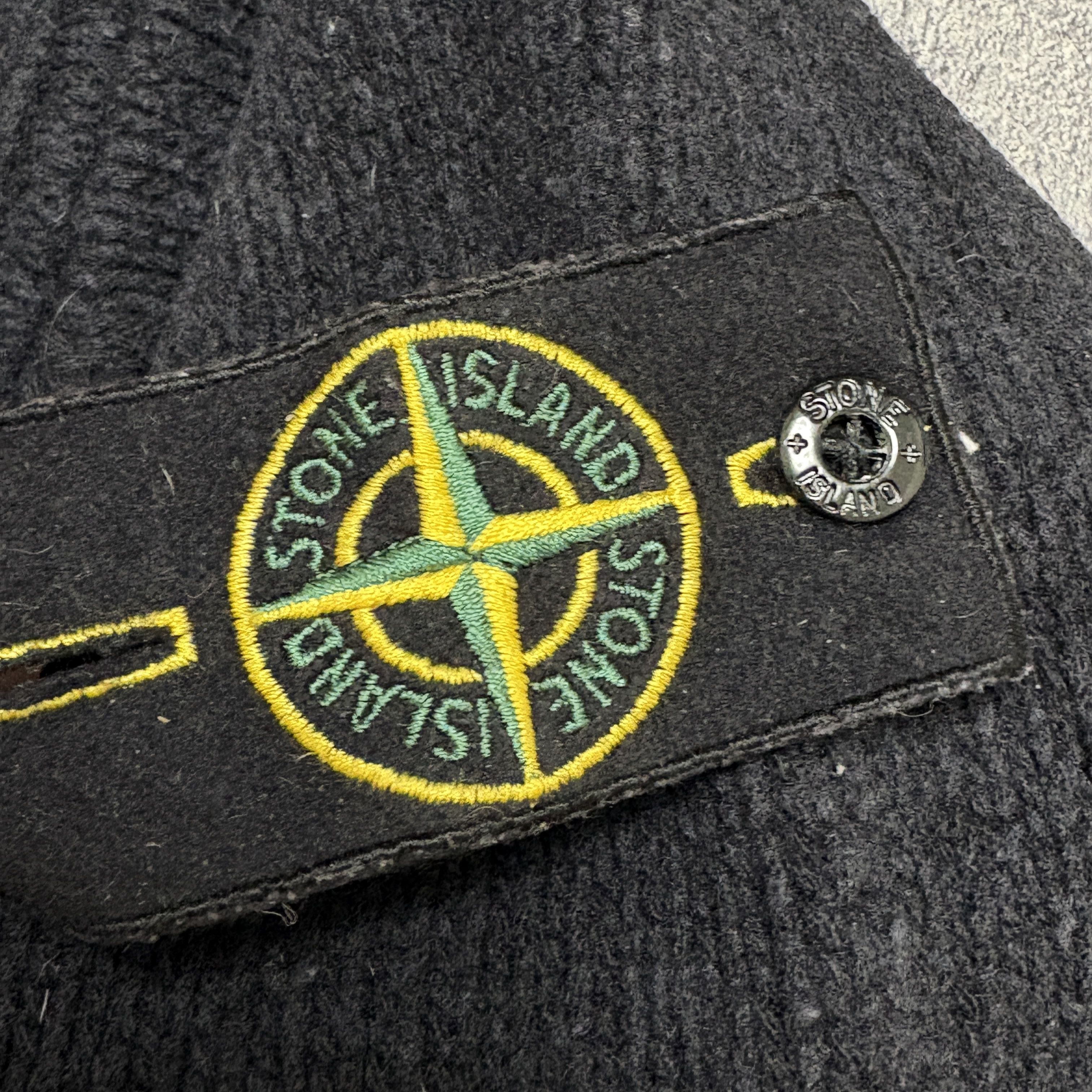 Stone Island Vintage Stone Island Sweater 2000 High Neck Made in Italy Size US L / EU 52-54 / 3 - 8 Thumbnail