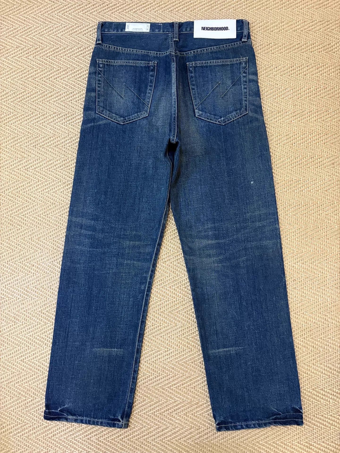 Neighborhood NEIGHBORHOOD DP-BASIC WASHED DENIM JEANS S Worn Once Size US 29 - 2 Thumbnail
