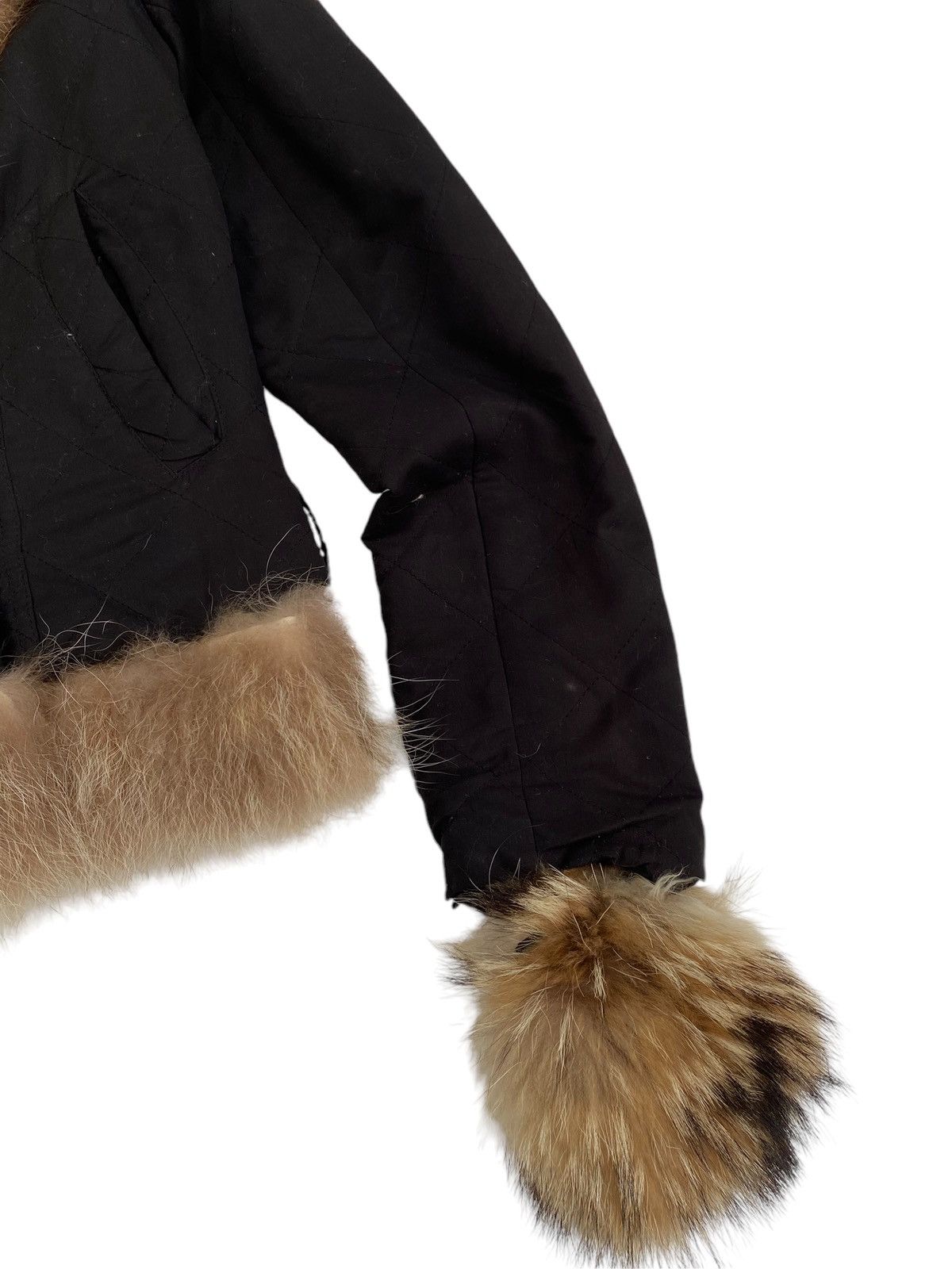 Japanese Brand × Vintage Vtg Lalacub Fur Raccon Jacket LGB Style Size S / US 4 / IT 40 - 5 Thumbnail