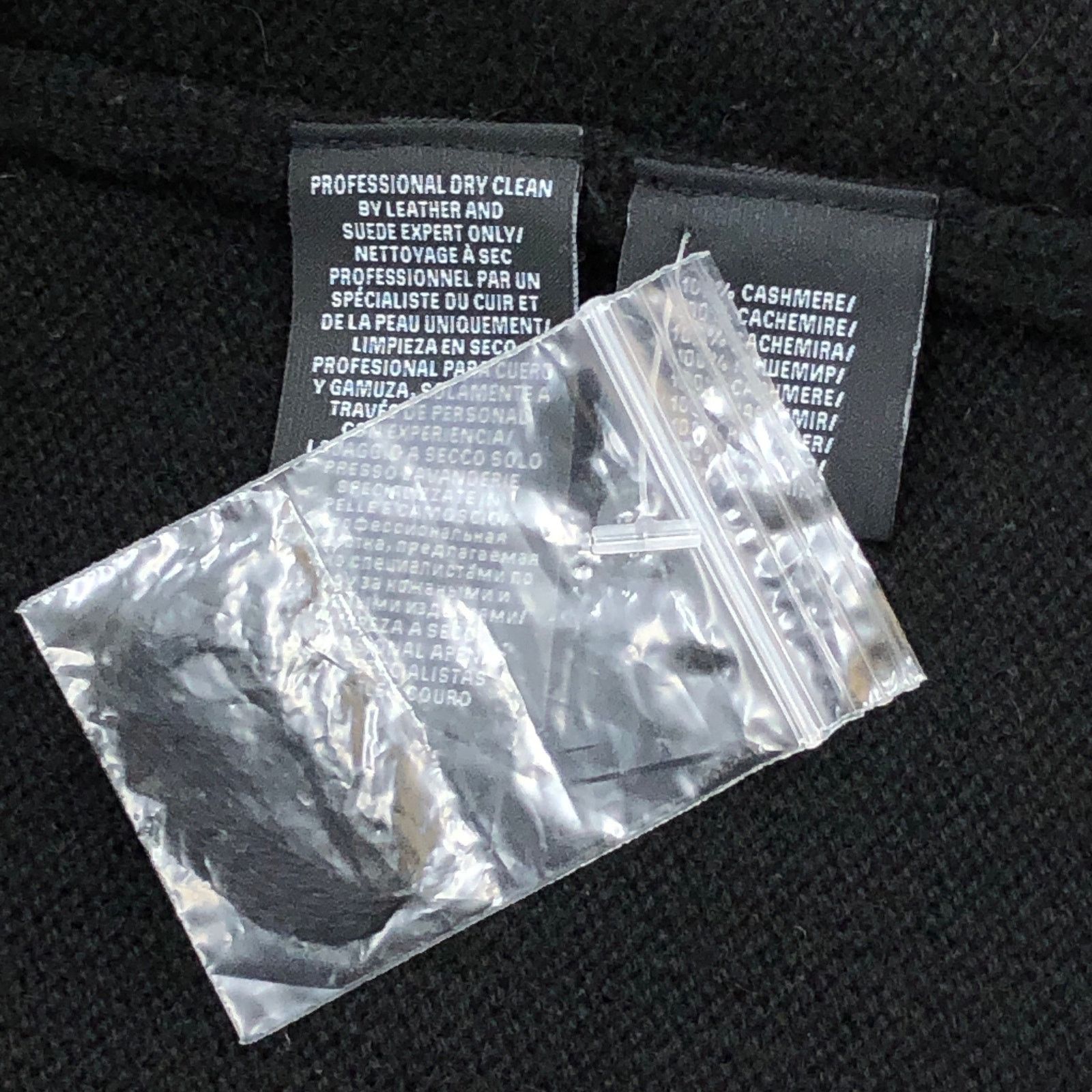 Ralph Lauren Black Label Ralph Lauren Size S Open Cardigan Cashmere Lamb Leather Trim Size S / US 4 / IT 40 - 15 Thumbnail