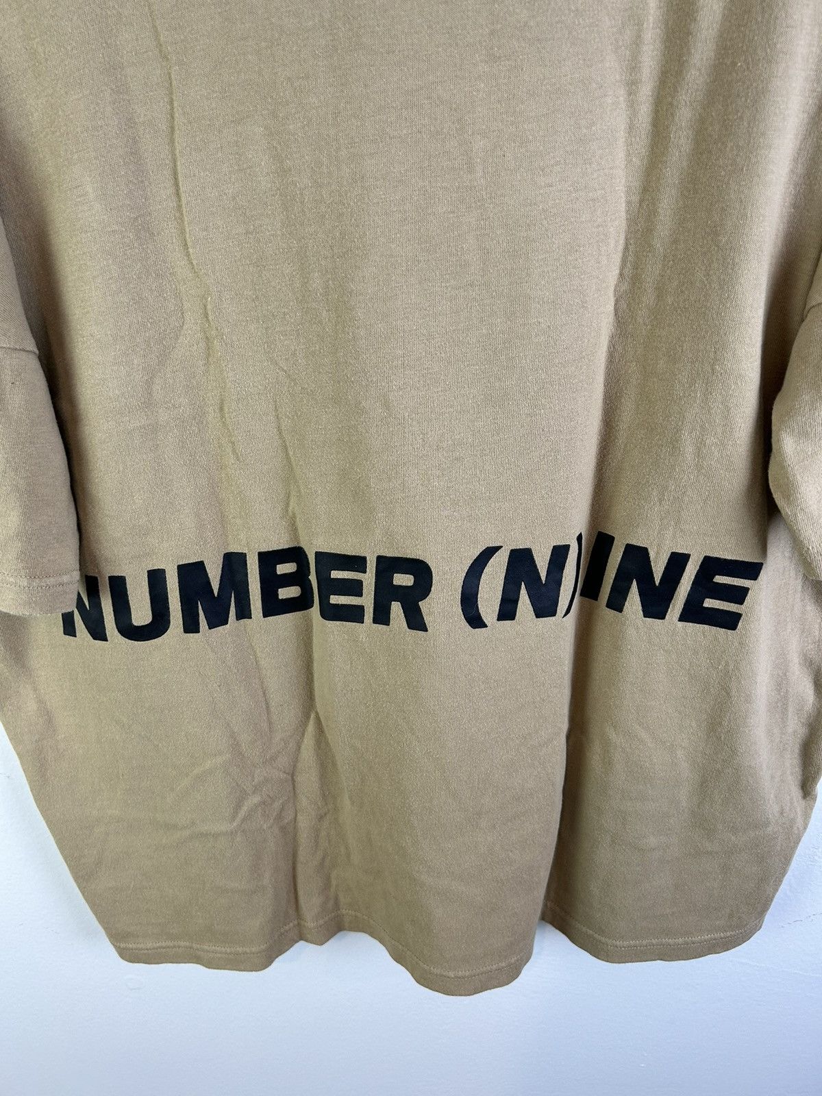 Number (N)ine Number Nine Back Logo Print T-Shirts Size US M / EU 48-50 / 2 - 3 Thumbnail