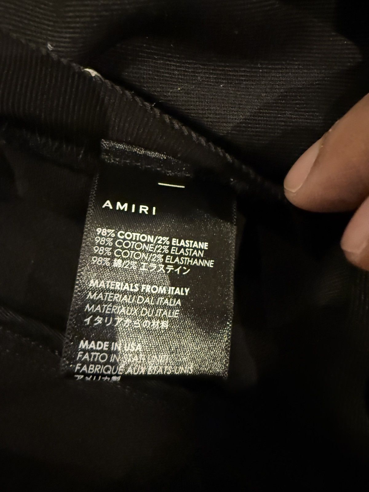 Amiri Amiri Jeans Black Size US 30 / EU 46 - 5 Thumbnail