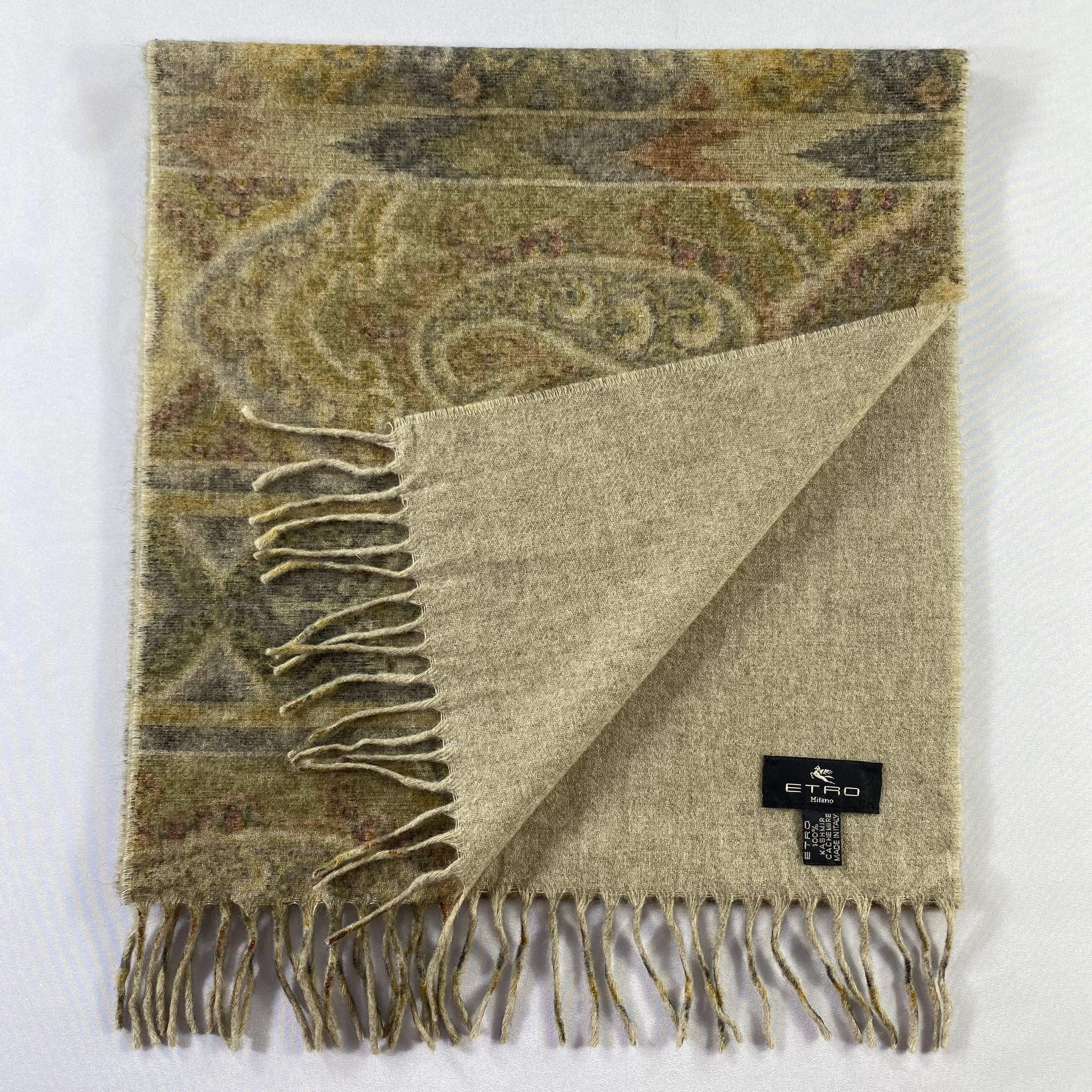 Etro Etro Scarf Neck Wrap Cashmere Muffler Size ONE SIZE - 4 Thumbnail