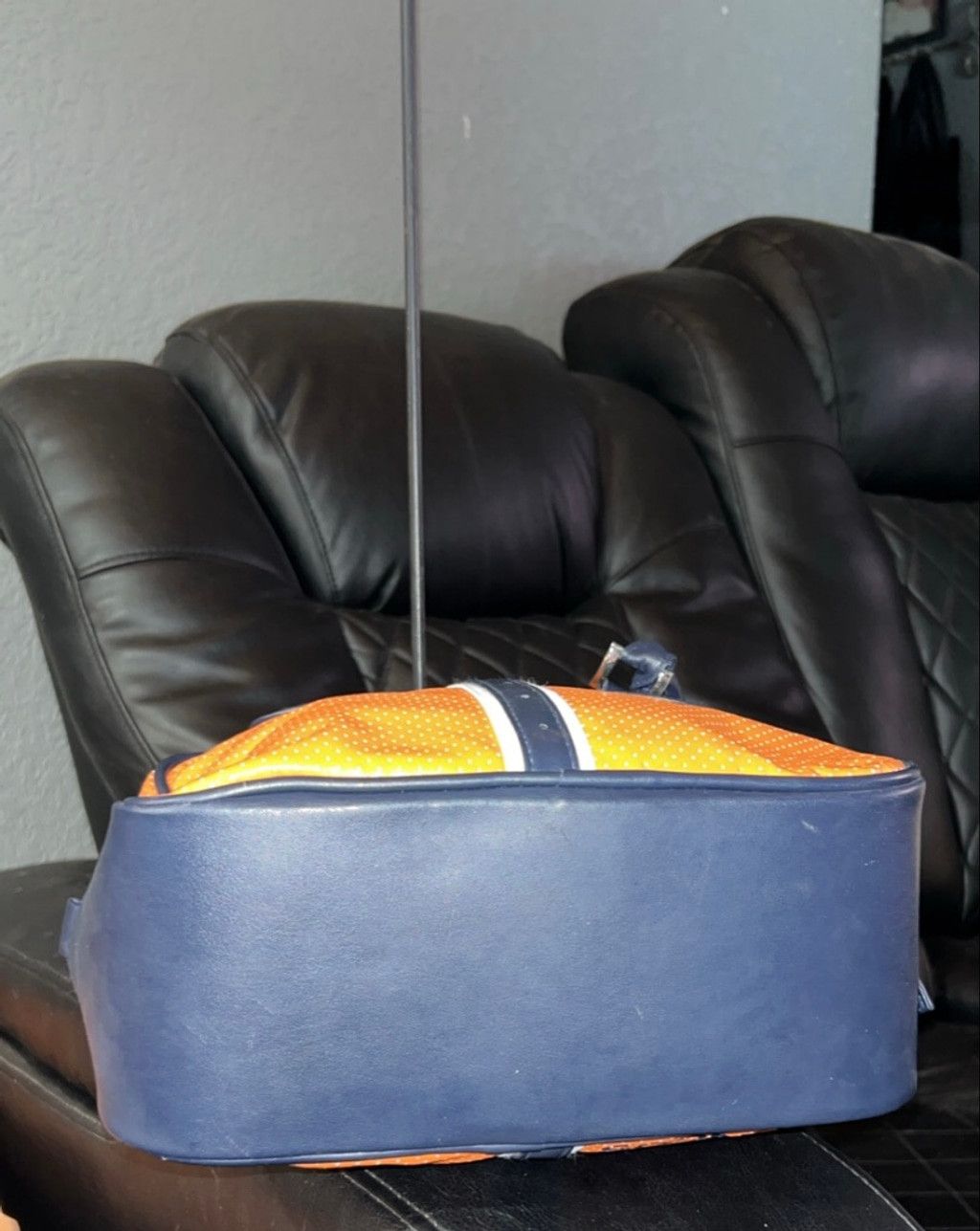 The Unbranded Brand Satchel One Size Orange Navy Denver Broncos Size ONE SIZE - 3 Thumbnail