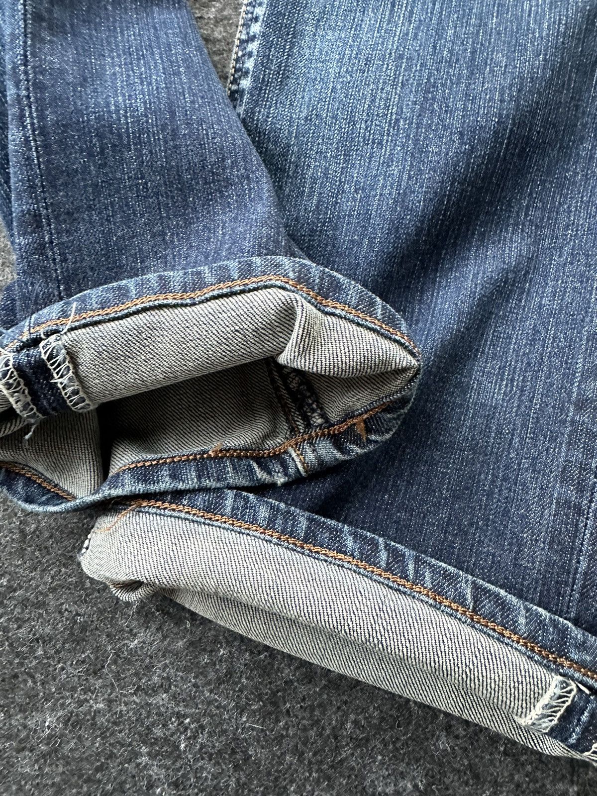 Beauty Beast × Edwin × Japanese Brand Vintage Edwin 503 Japan Distressed Denim D403 Size US 34 / EU 50 - 4 Thumbnail