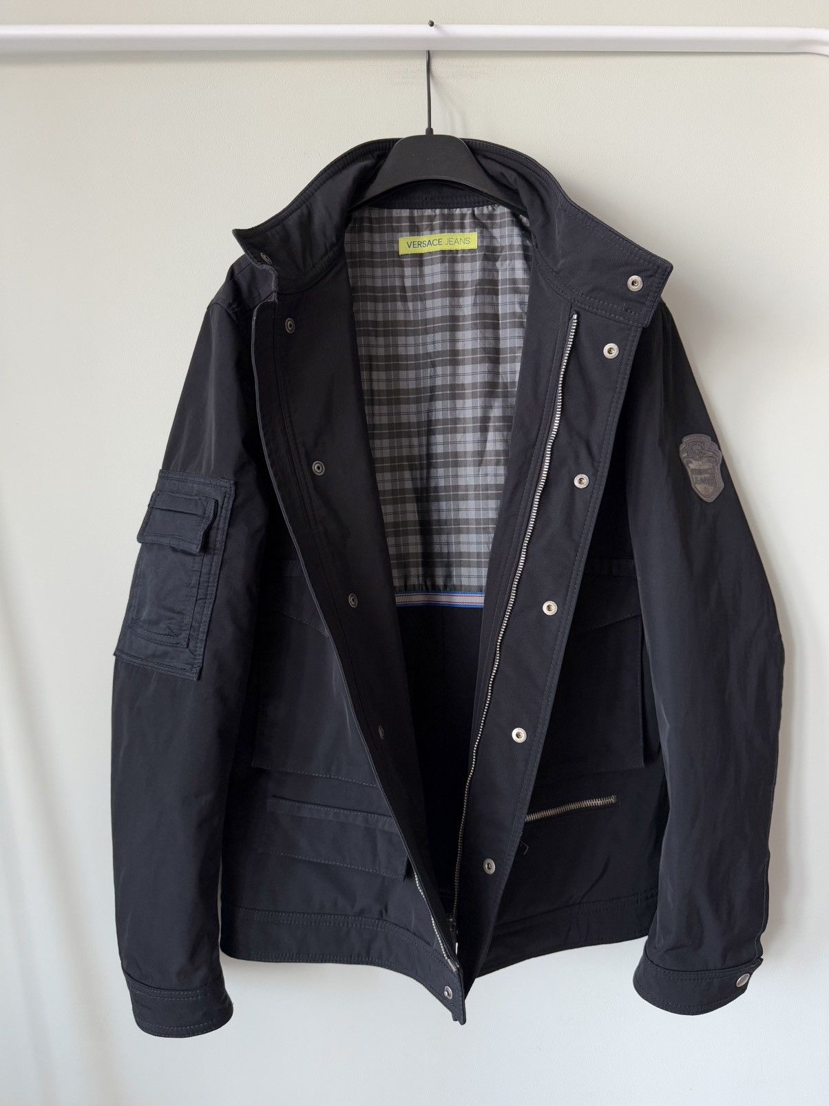 Versace Versace Jeans Couture Multipocket tactic avant garde jacket Size US L / EU 52-54 / 3 - 2 Thumbnail