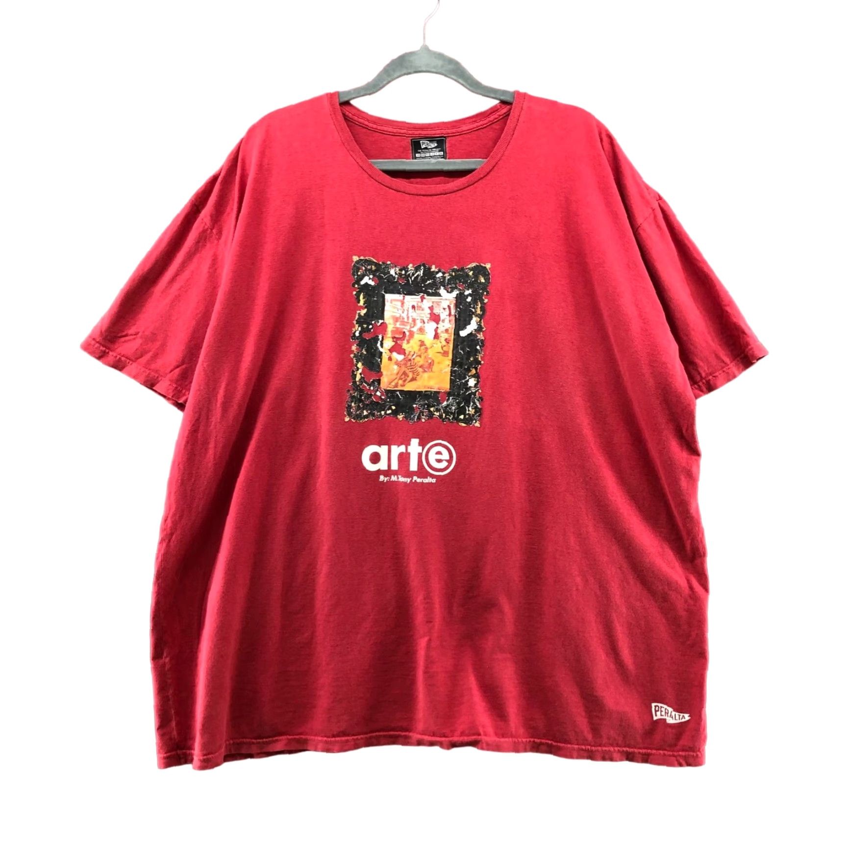 Vintage M. Tony Peralta ART Graphic T Shirt Mens 2XL Short Sleeve Crewneck Art To Wear Size US XXL / EU 58 / 5 - 2 Thumbnail