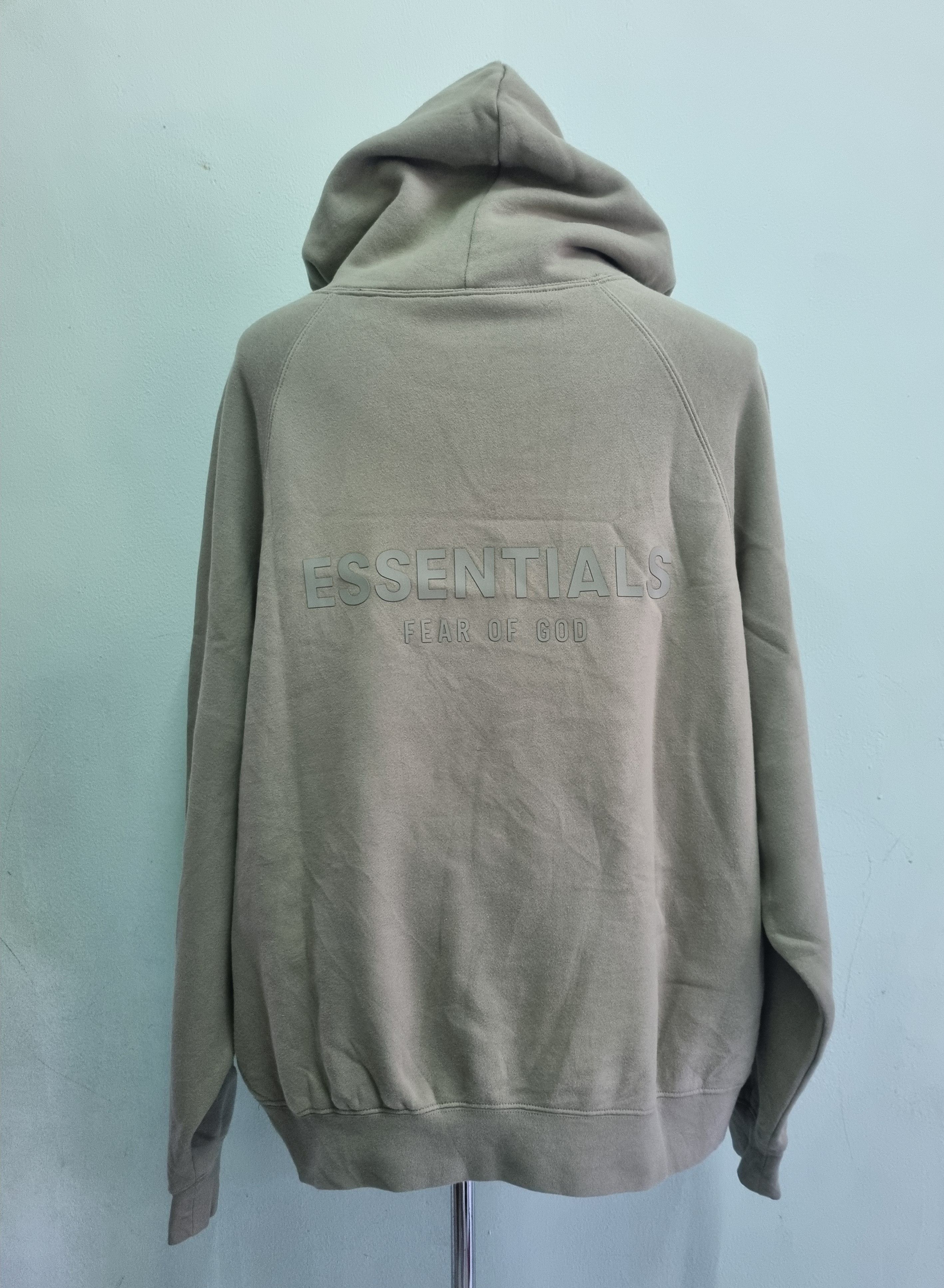 Fear of God Fear Of God Essentials Pistachio Hoodie Size US L / EU 52-54 / 3 - 1 Thumbnail