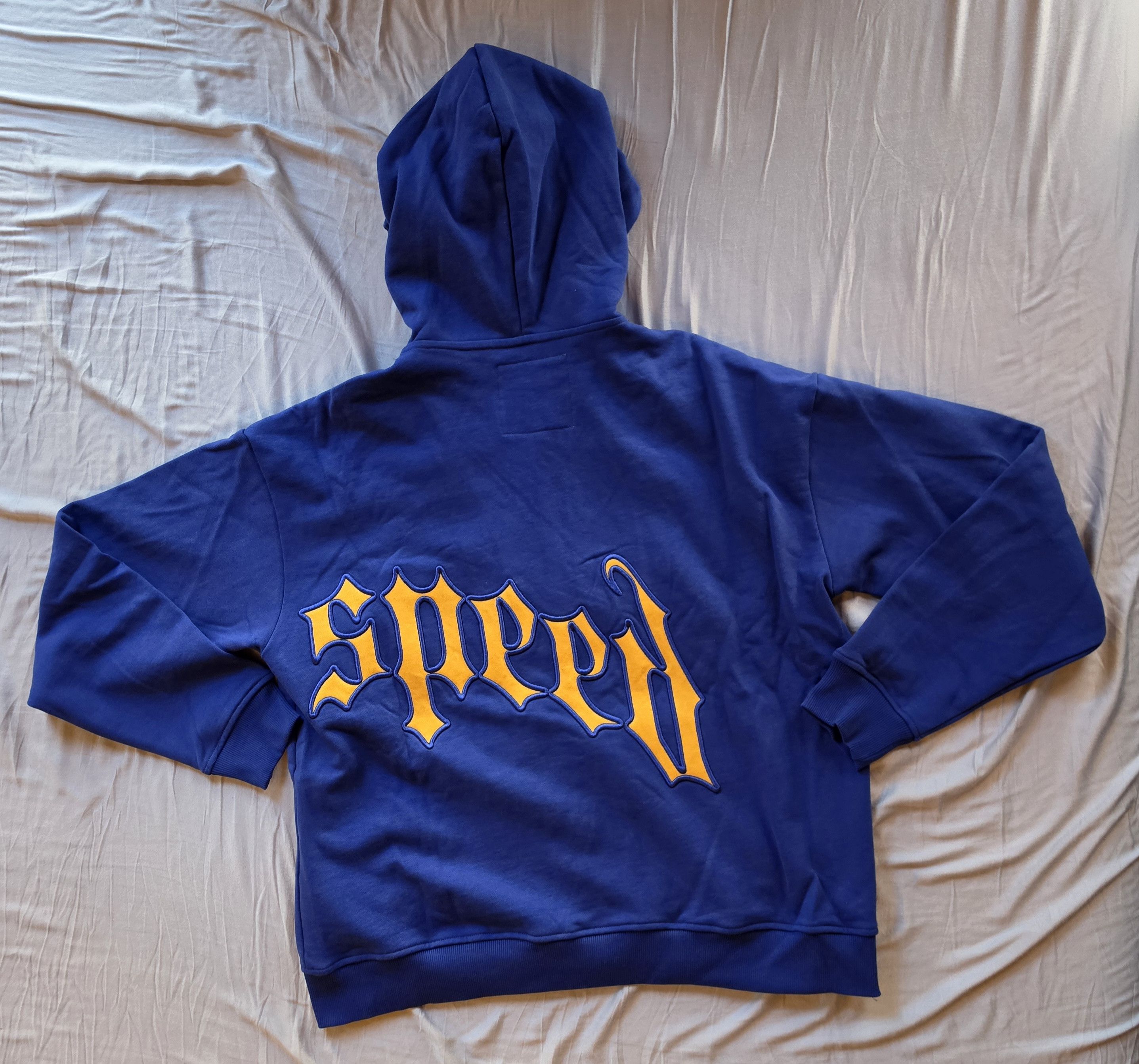Godspeed Godspeed OG Logo Hoodie Blue/Yellow Size US M / EU 48-50 / 2 - 2 Thumbnail