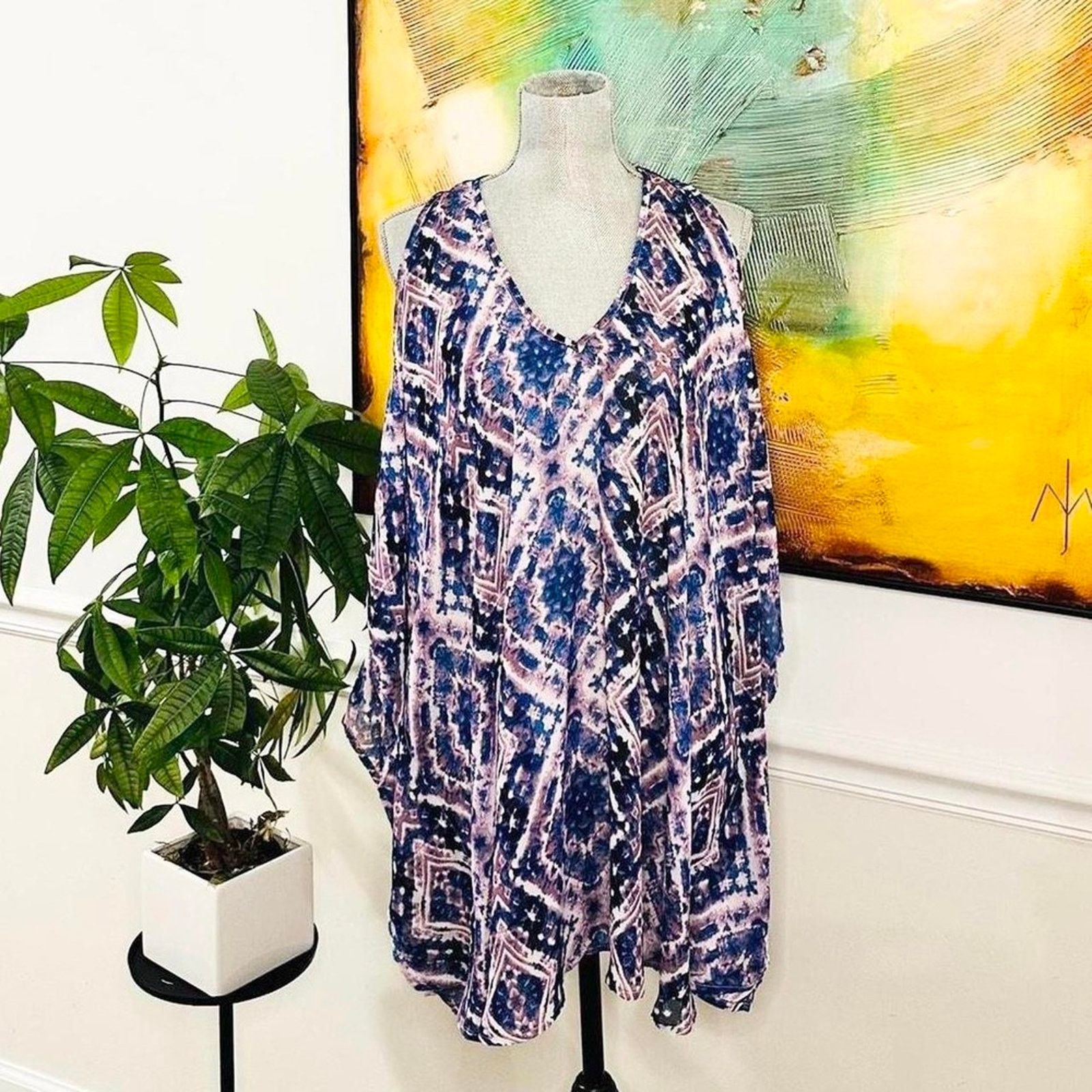 Show Me Your MuMu Show me your mumu Peta-Boo Tunic Sheer Flowy Bohemian top Size M / US 6-8 / IT 42-44 - 2 Thumbnail