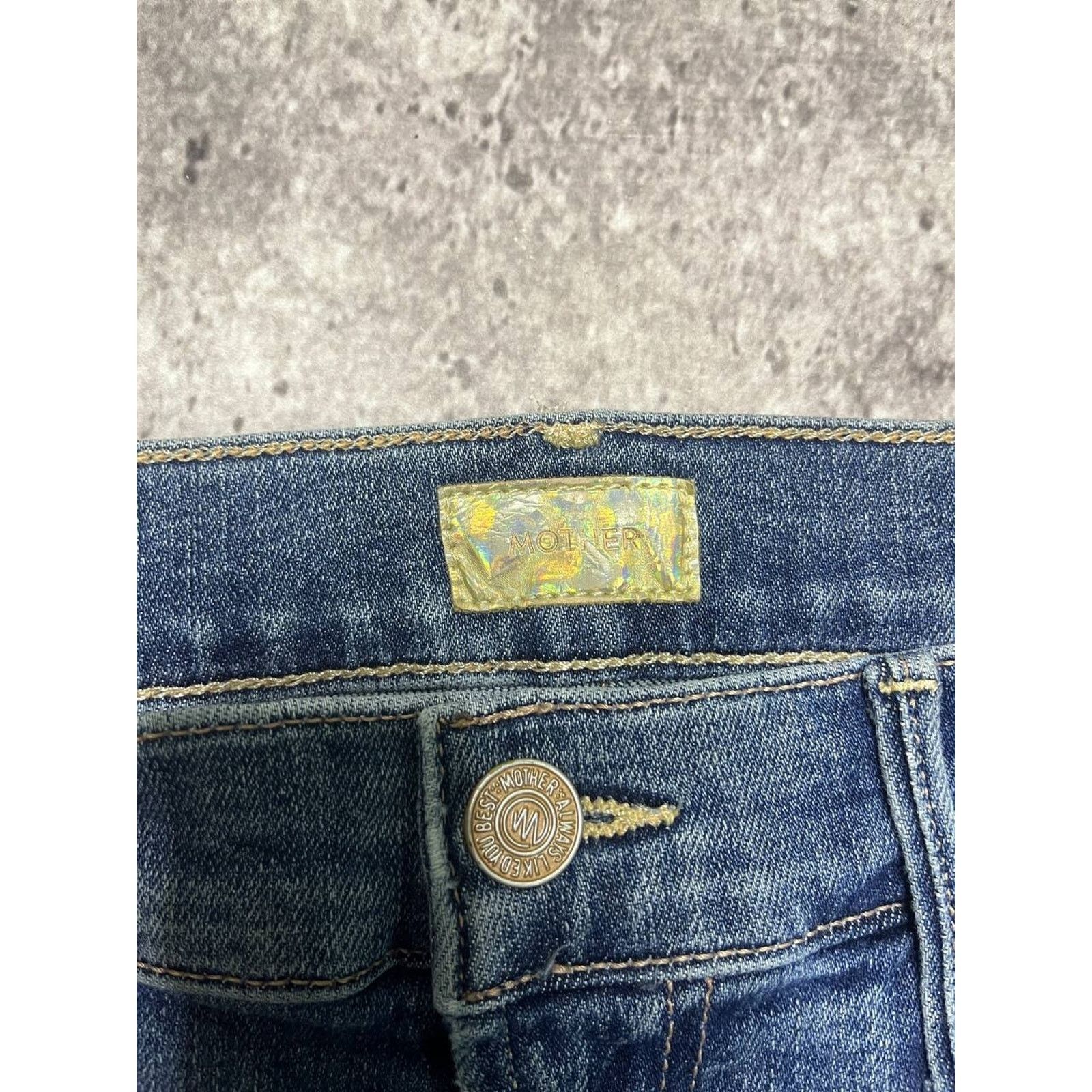 Japanese Brand Vintage MOTHER The Runaway Jeans Medium Wash Flare Size 28 Size 28" / US 6 / IT 42 - 5 Thumbnail