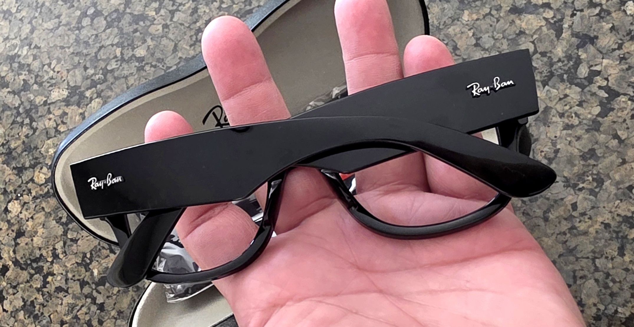 RayBan Ray-Ban RB0840S 901/31 51-21-145 3N Mega Wayfarer Unisex Size ONE SIZE - 11 Thumbnail