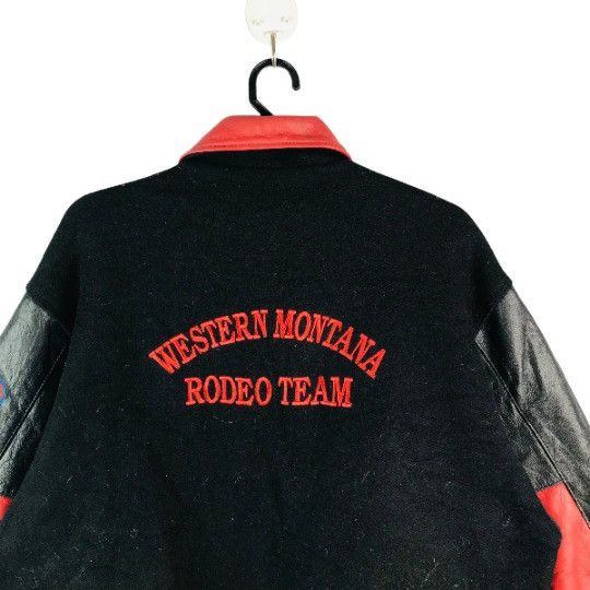 Carrol & Co. × Vintage Vtg 90s Carrol Original Wear Western Montana Rodeo Team Size US XL / EU 56 / 4 - 2 Thumbnail